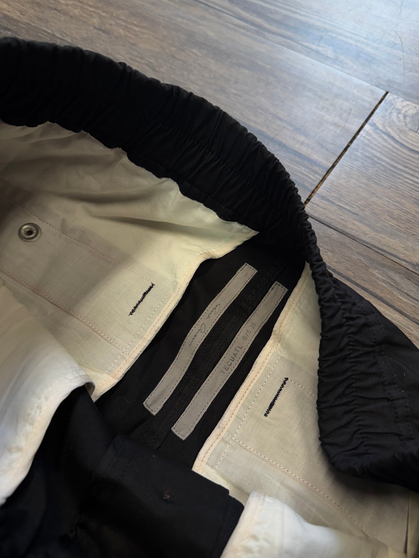 RICK OWENS SS21 UFW TRACK PANTS (L)