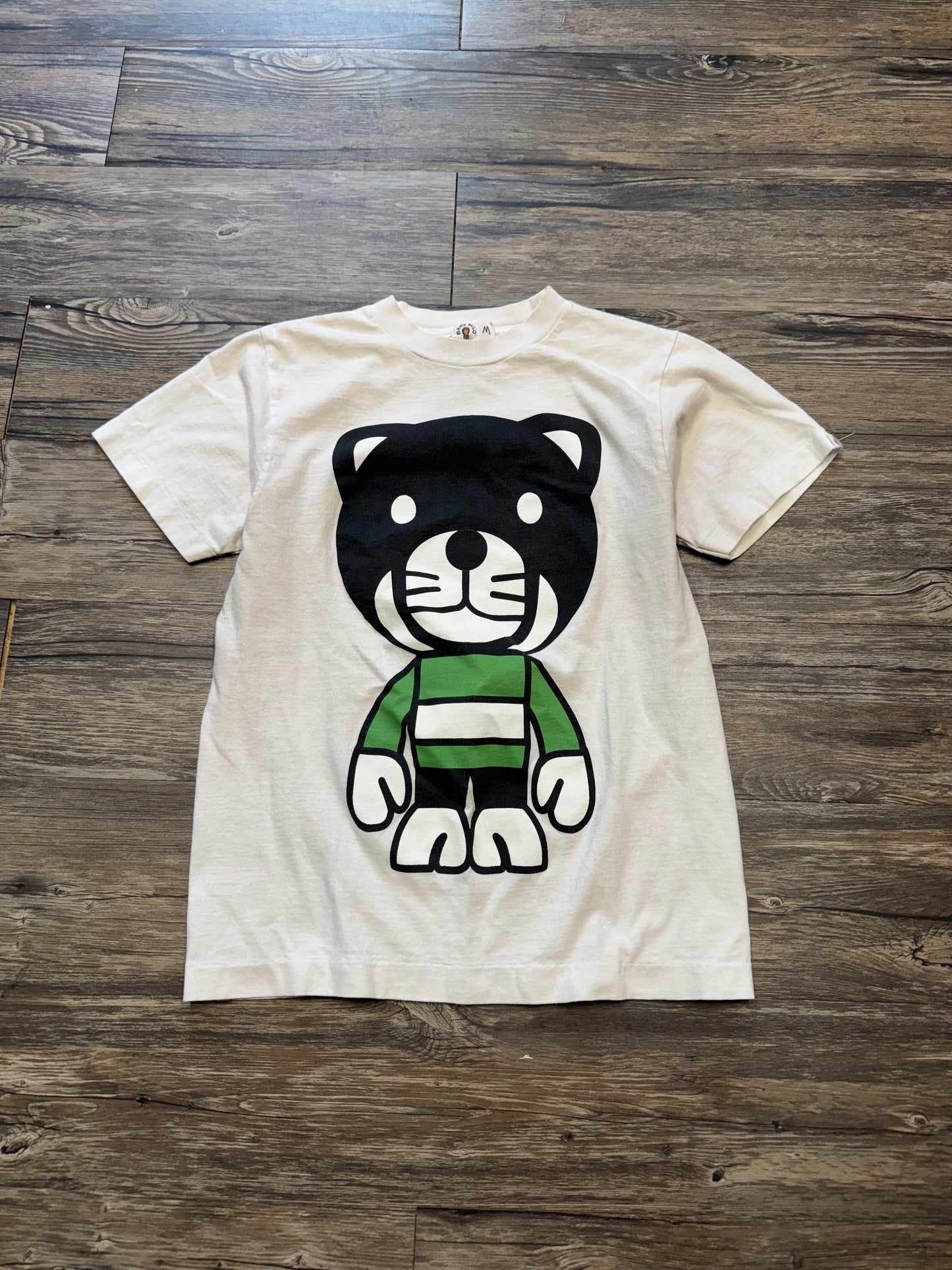 BABY MILO TIGER WHITE TEE (M)