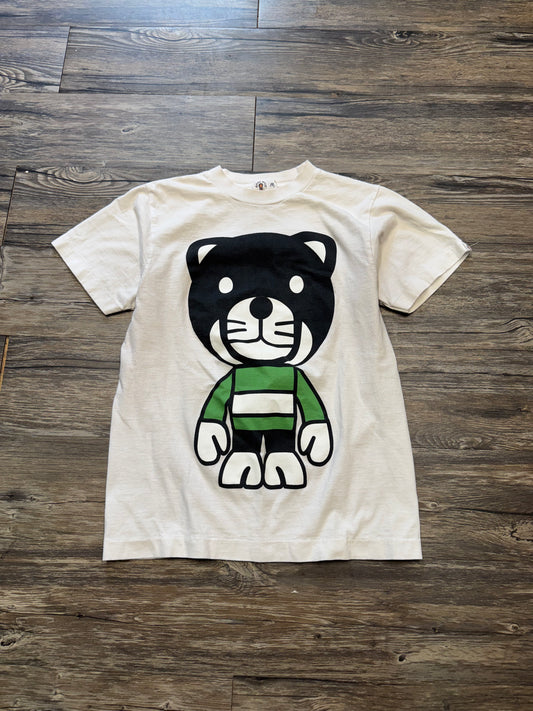 BABY MILO TIGER WHITE TEE (M)
