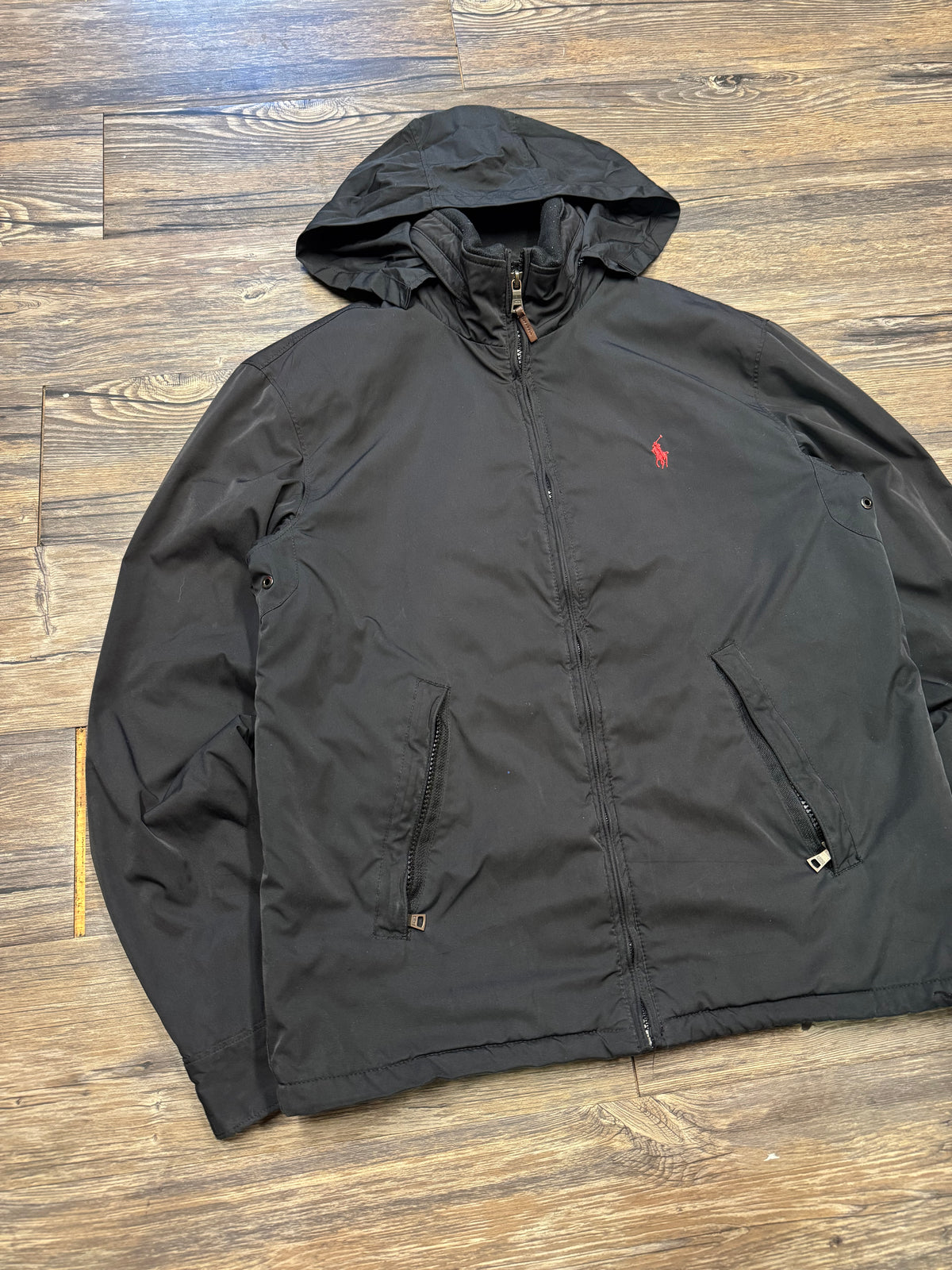 POLO RALPH LAUREN HOODED WINDBREAKER (S)