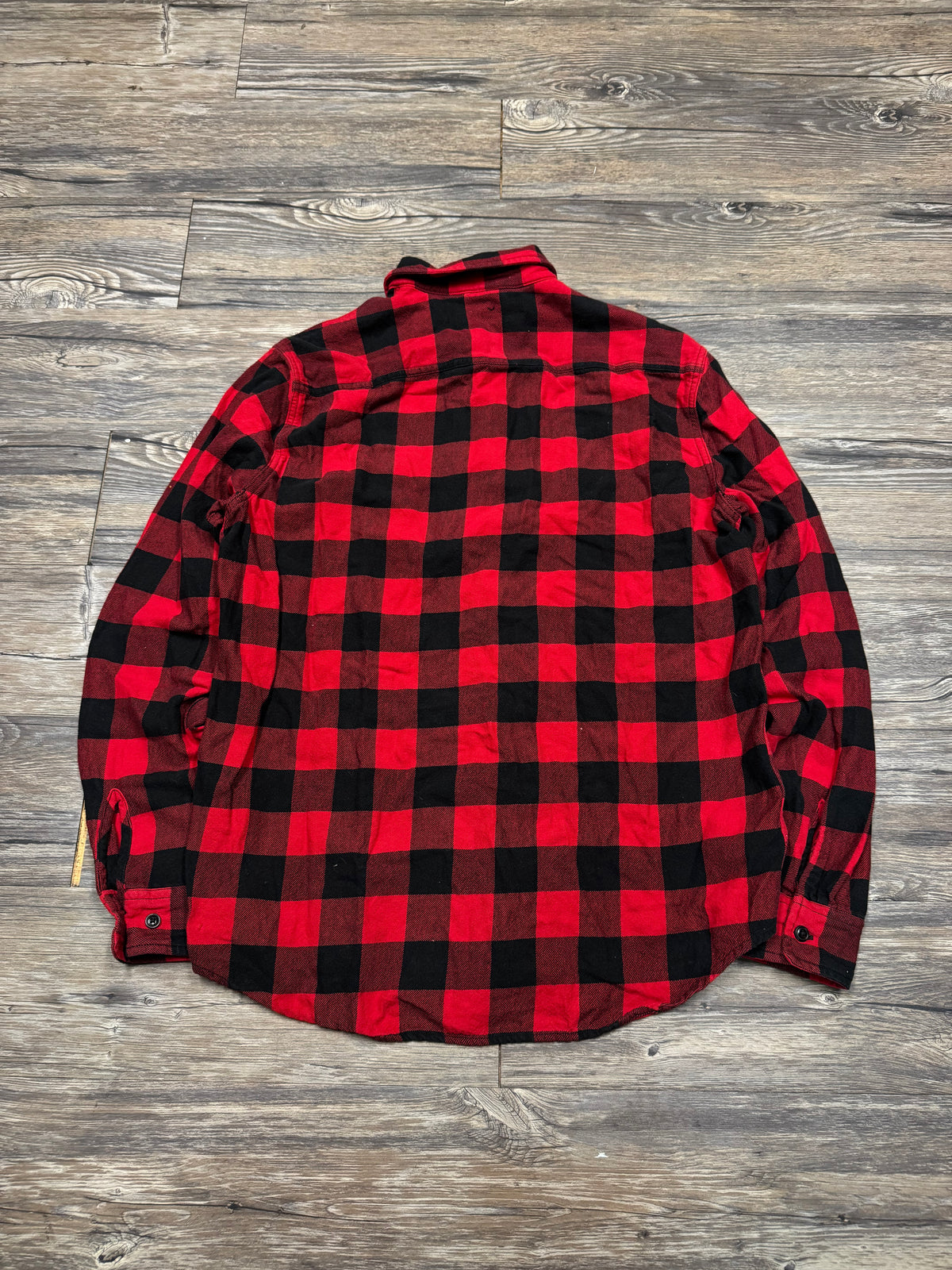 POLO RALPH LAUREN DENIM & SUPPLY BUFFALO PLAID BUTTON UP (M)