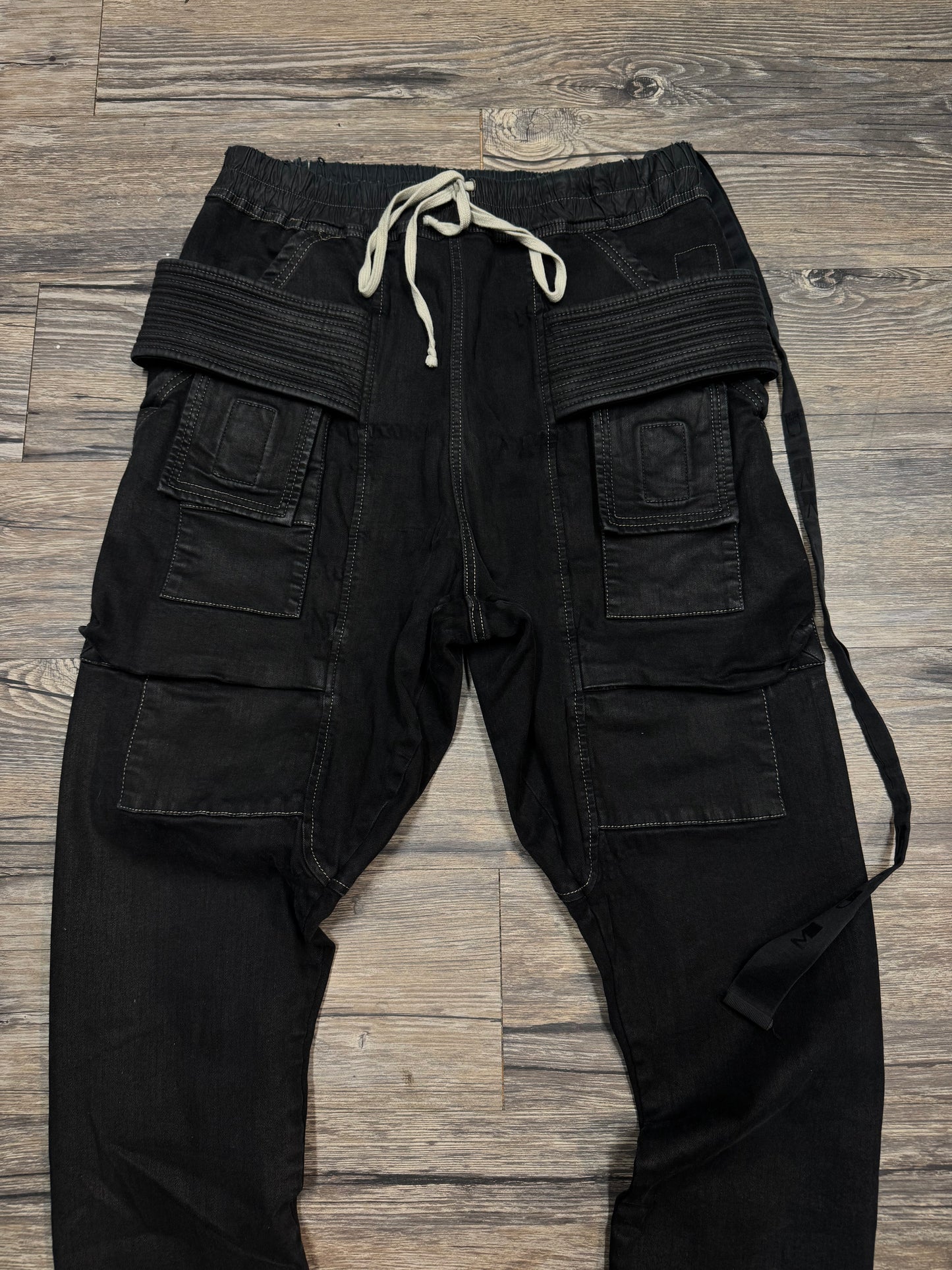 RICK OWENS DRKSHDW CARGO PANTS (SMALL)
