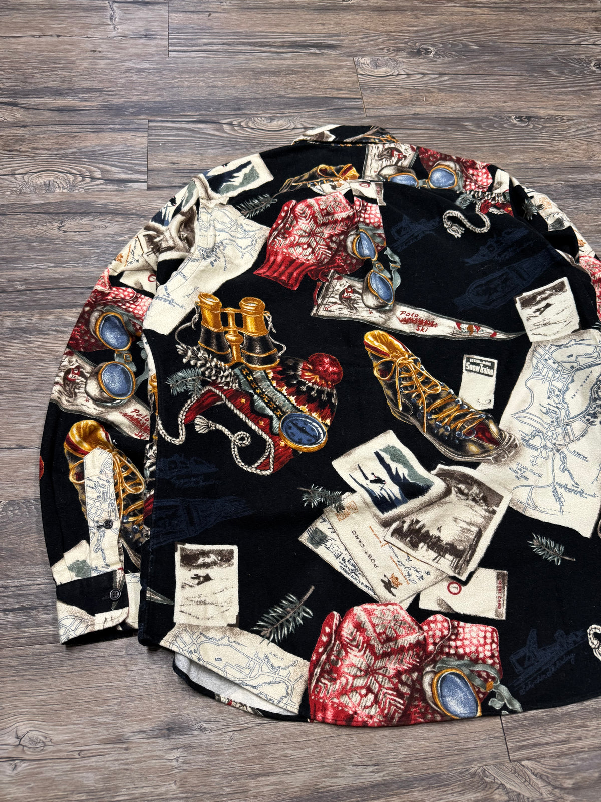 POLO RALPH LAUREN SKI SNOW BOOT FLANNEL (XL)