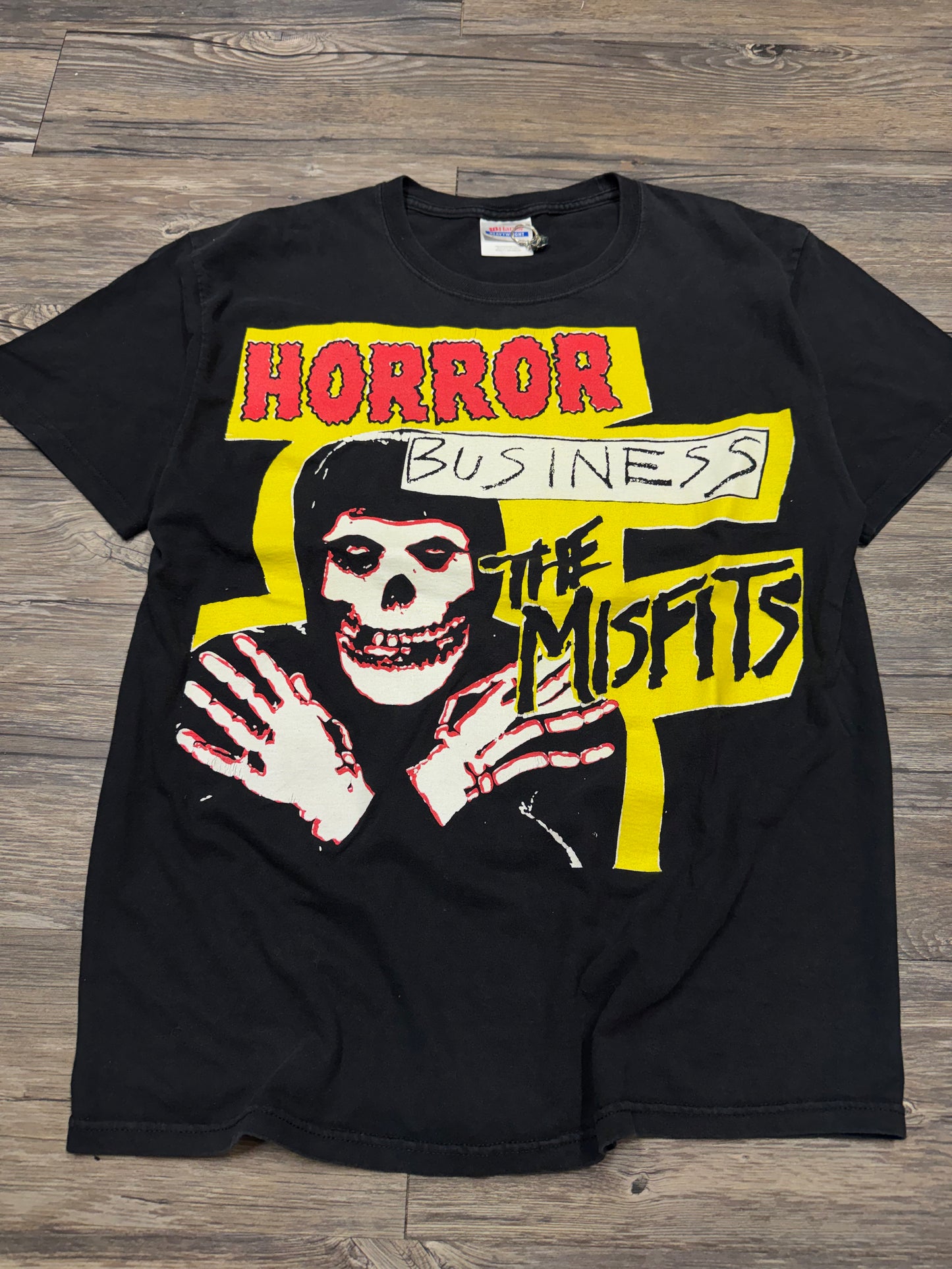 VTG MISFITS HORROR BUSINESS PUNK T-SHIRT (L)