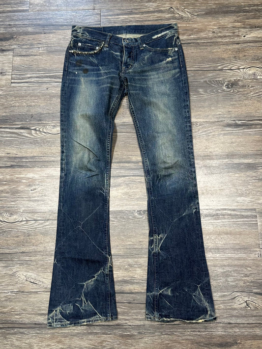 HYSTERIC GLAMOUR FLARES CRAZY FADE (28)