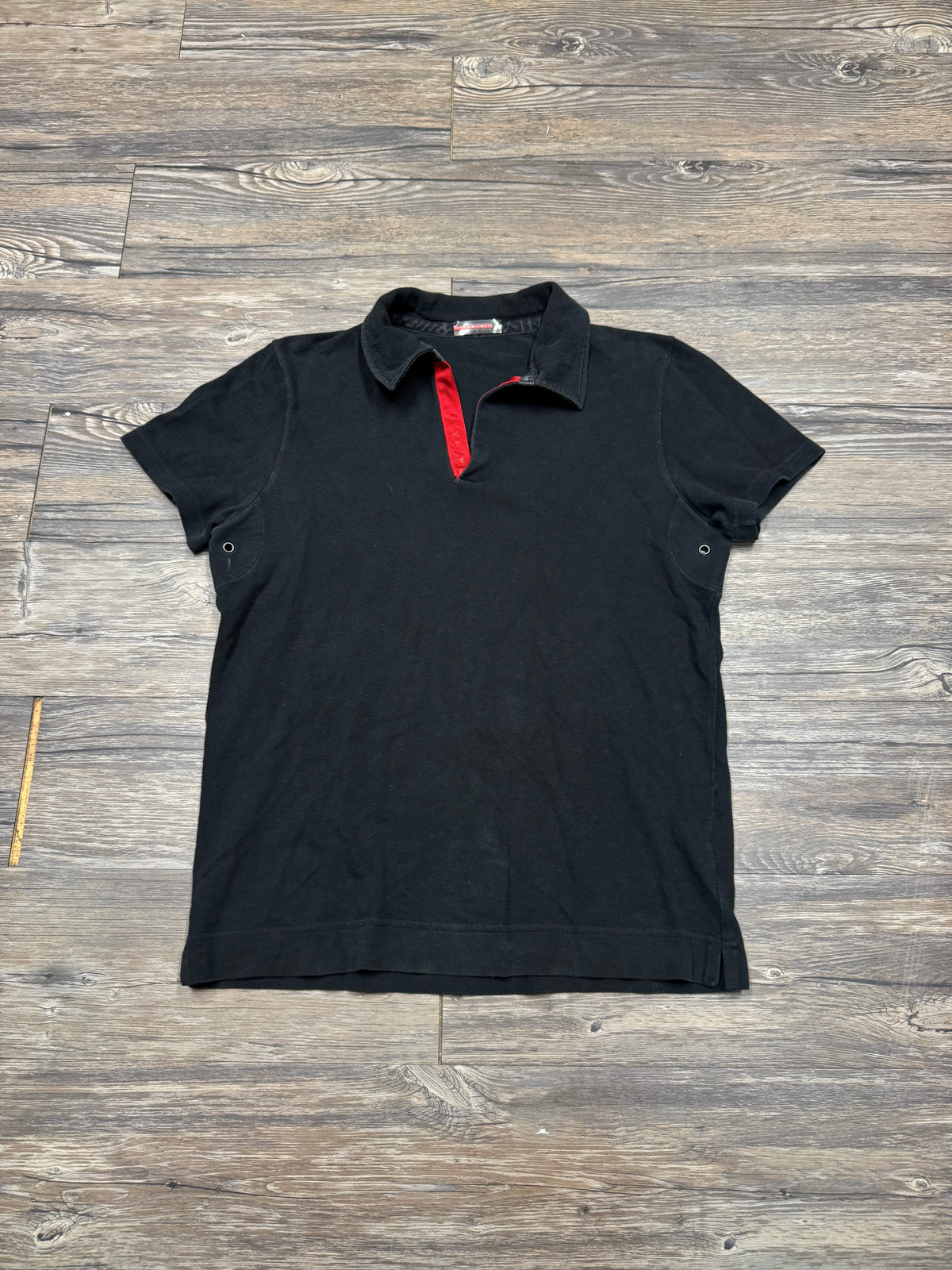 PRADA VINTAGE COLLARED POLO (S)