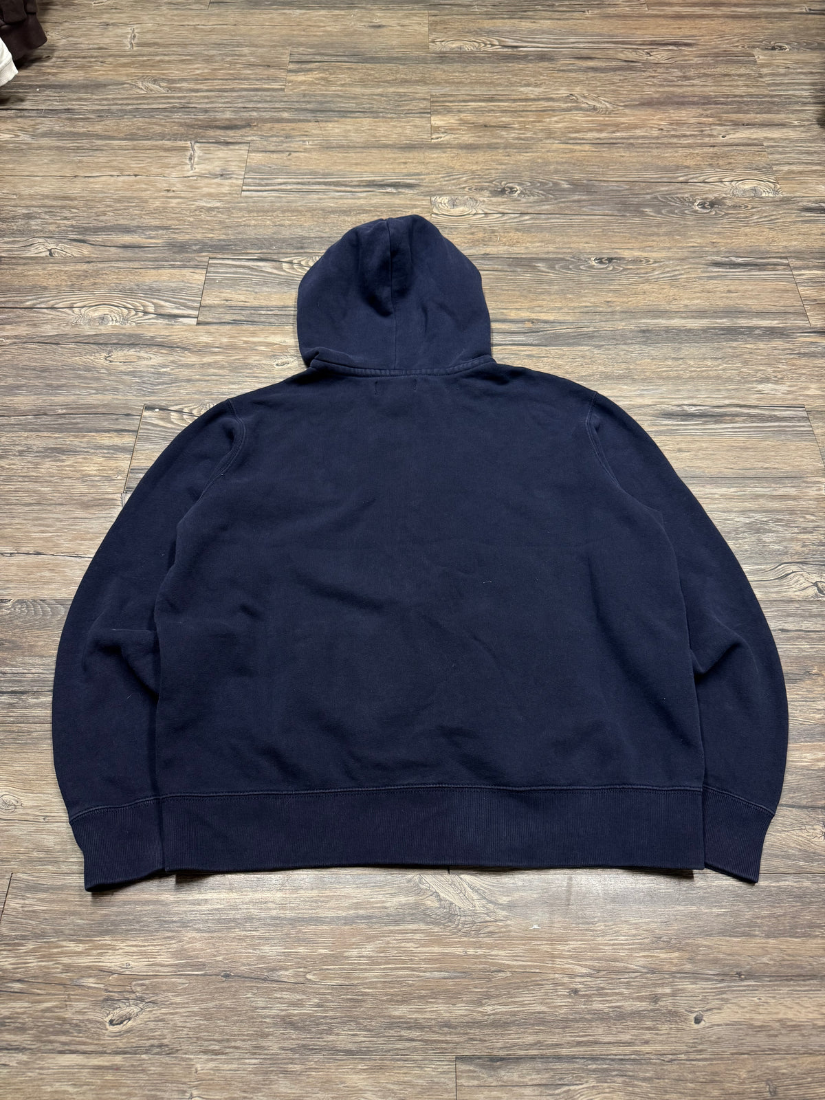 POLO RALPH LAUREN PLAID LINED CLASSIC ZIP UP HOODIE (XL)