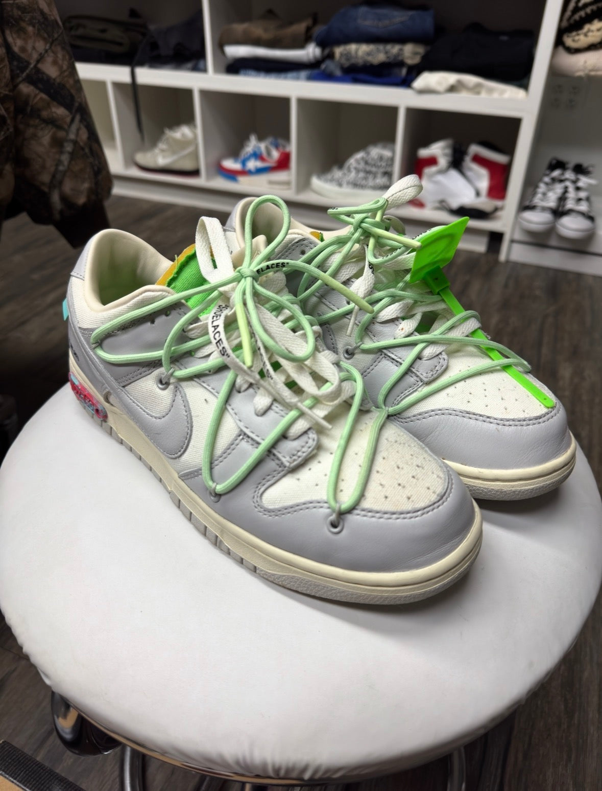 OFF-WHITE NIKE DUNK LOW 7 OF 50 (10)