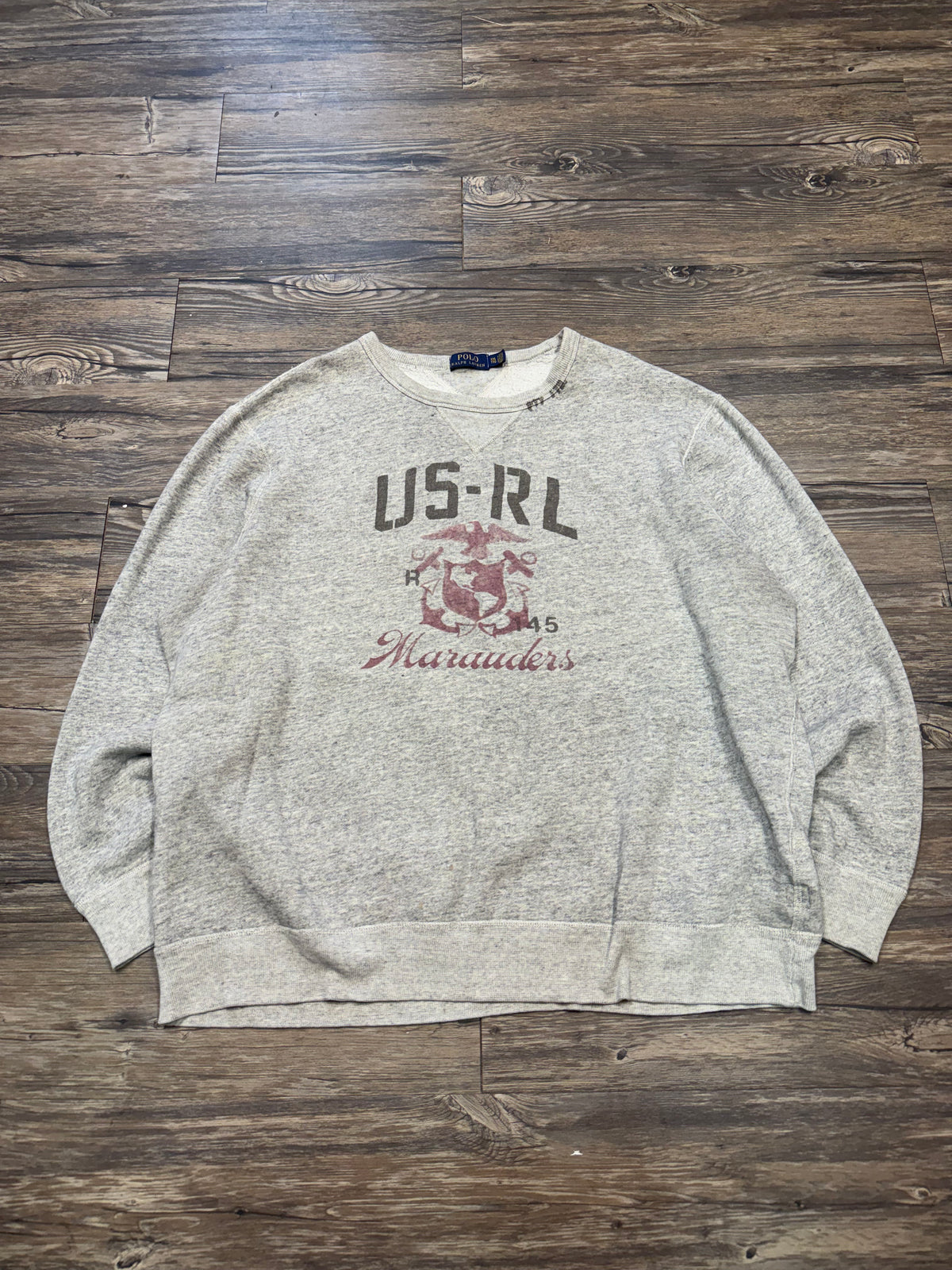 POLO RALPH LAUREN USRL LOGO CREWNECK (XXL)