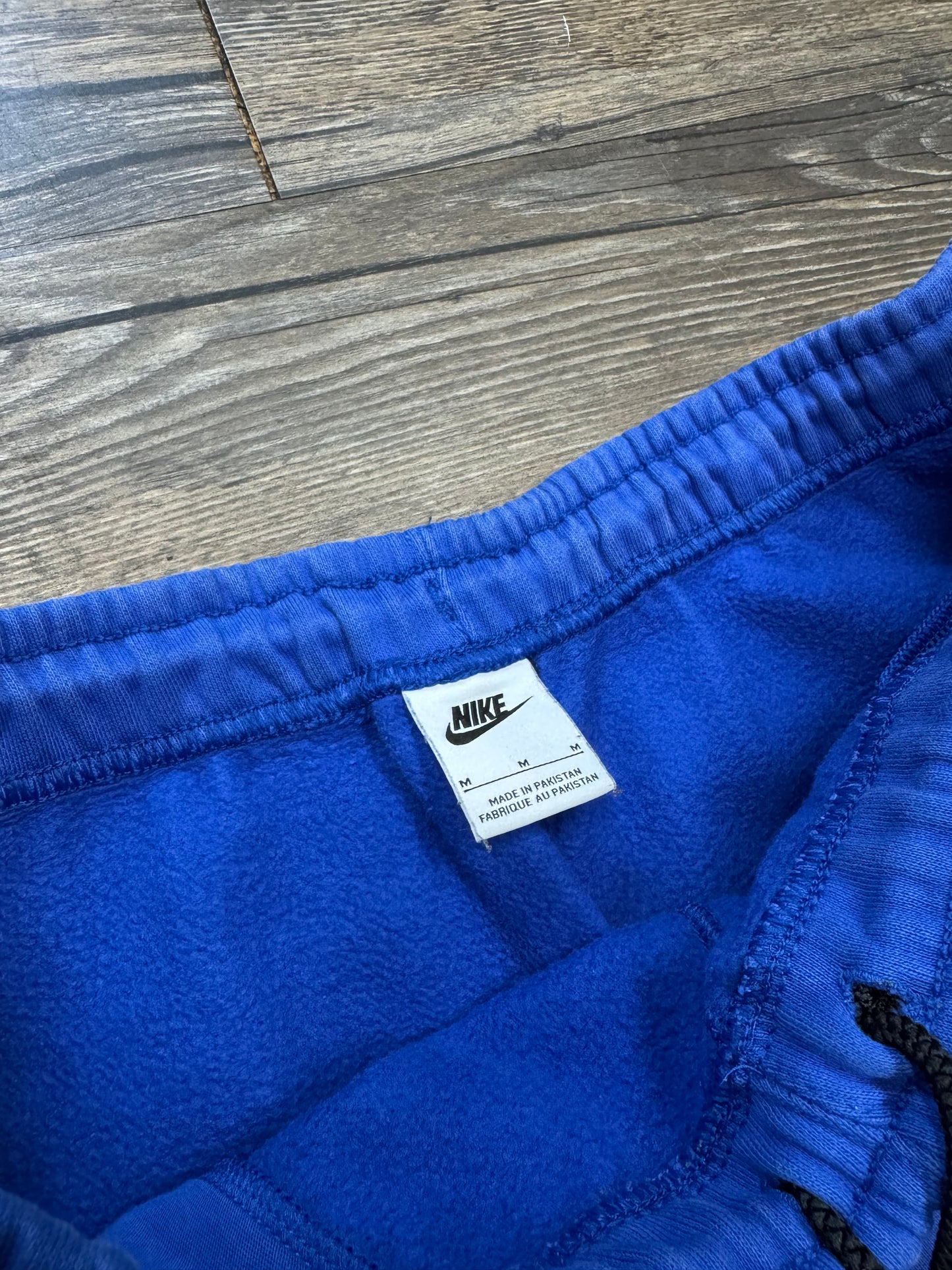 NIKE X STUSSY BAGGY FADED BLUE SWEATPANTS (M)