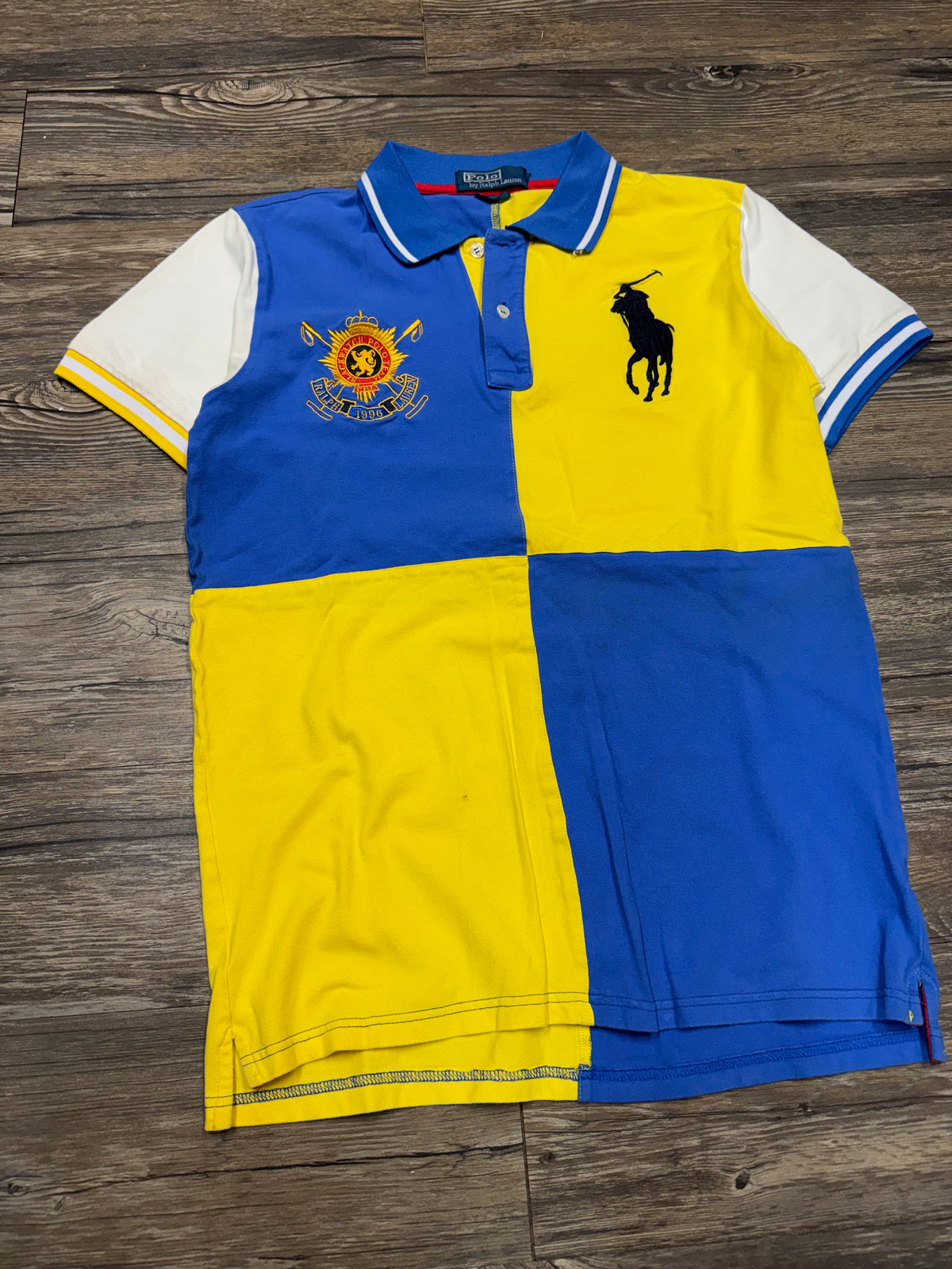 POLO RALPH LAUREN MULTI-COLORED BIG PONY POLO (M)