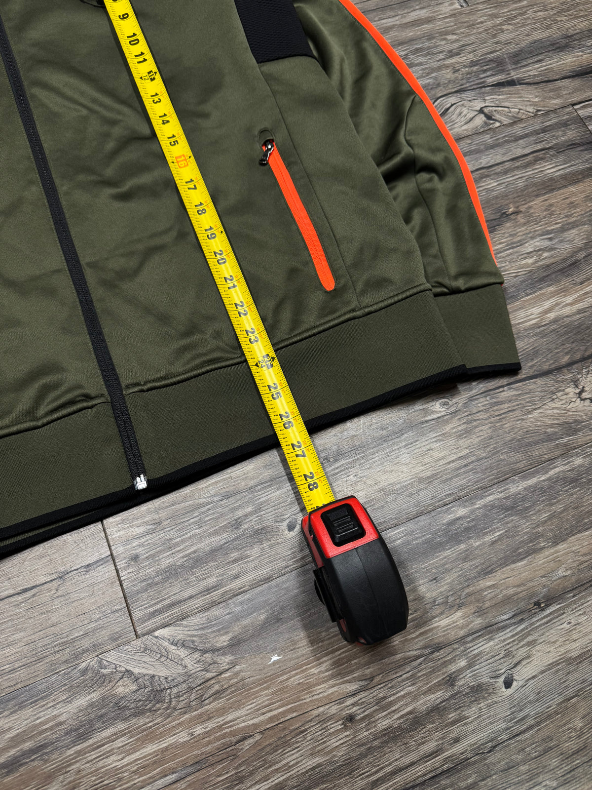 POLO RALPH LAUREN SPORT OLIVE TRACK JACKET (L)