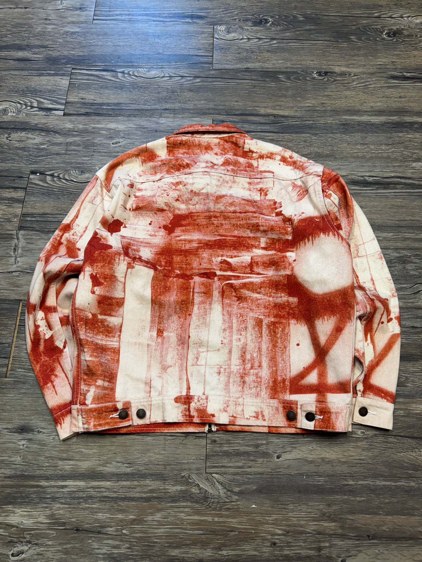 SUPREME X CHRISTOPHER WOOL DENIM WORK JACKET (S)