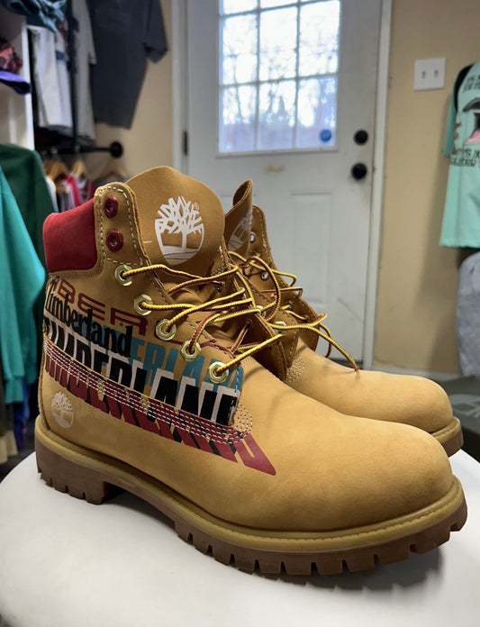 TIMBERLAND GRAFFITI BOOTS (M 9)