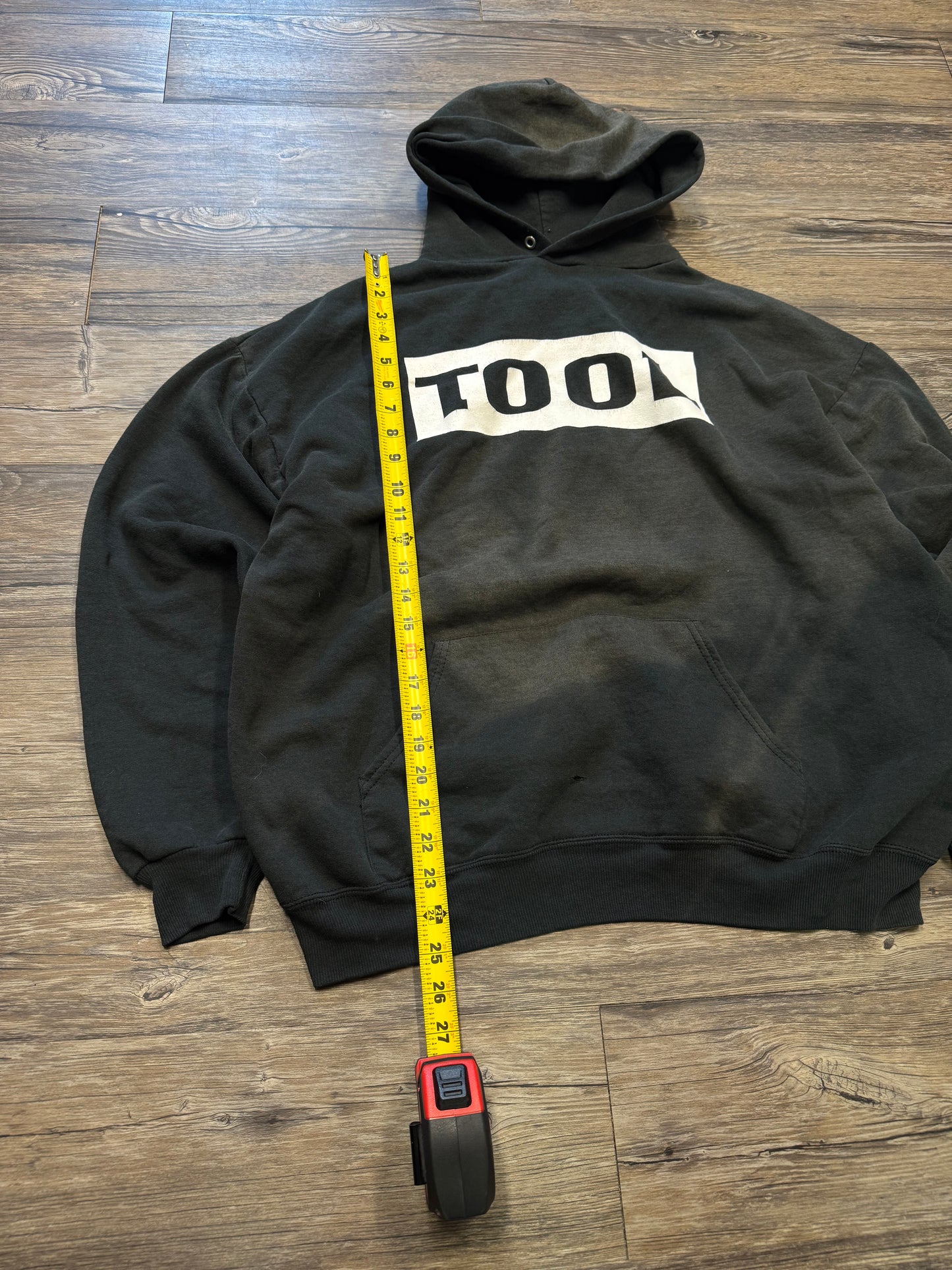 VINTAGE 2000’s TOOL WRENCH HOODED SWEATSHIRT (XL)