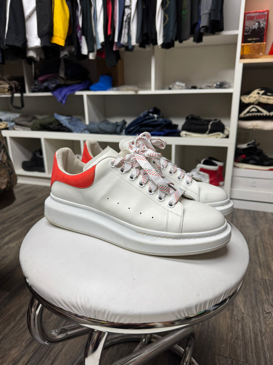 ALEXANDER MCQUEEN ORANGE SUEDE (44)