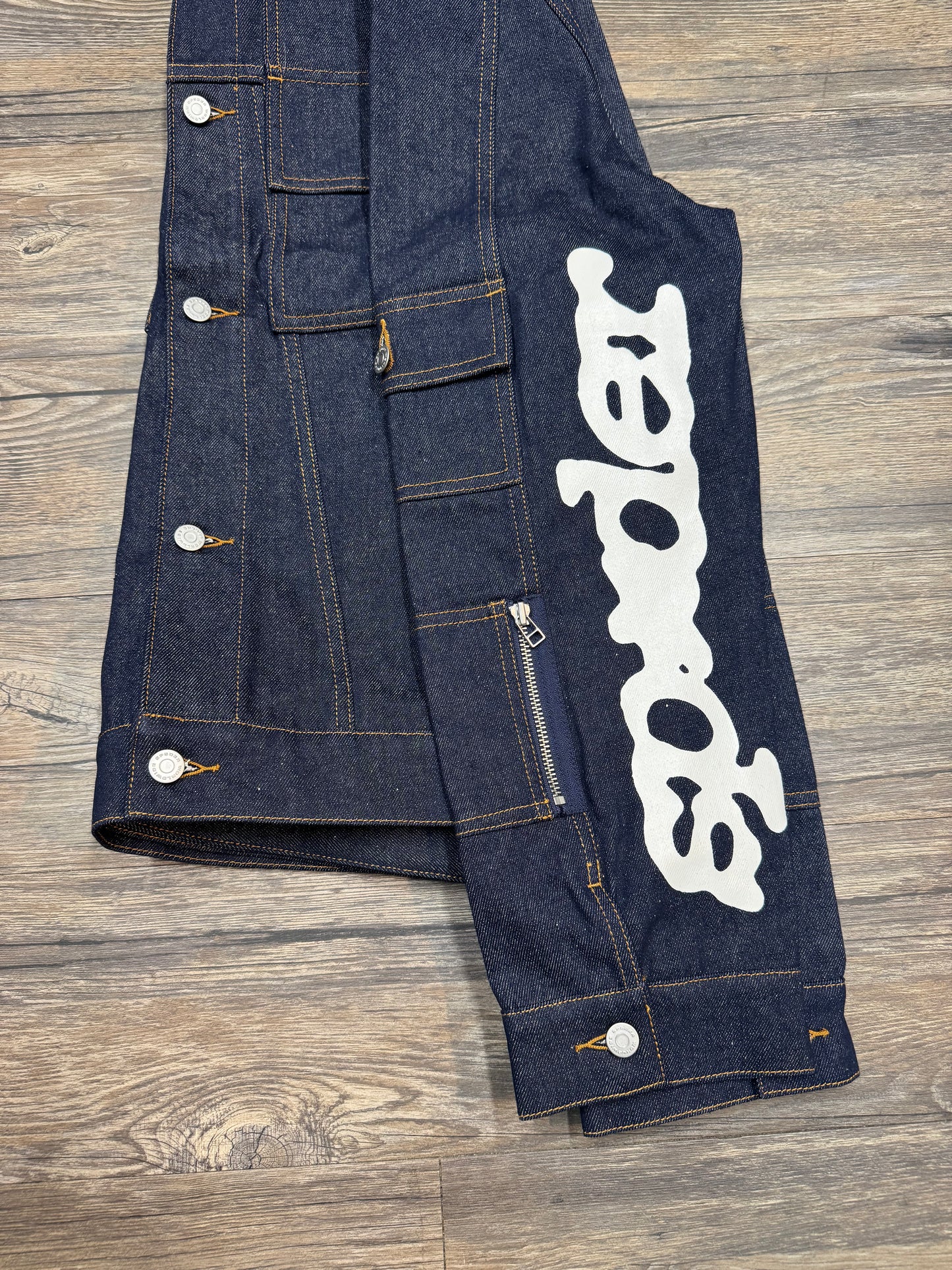 SPIDER DENIM JACKET (UNRELEASED) (XL)