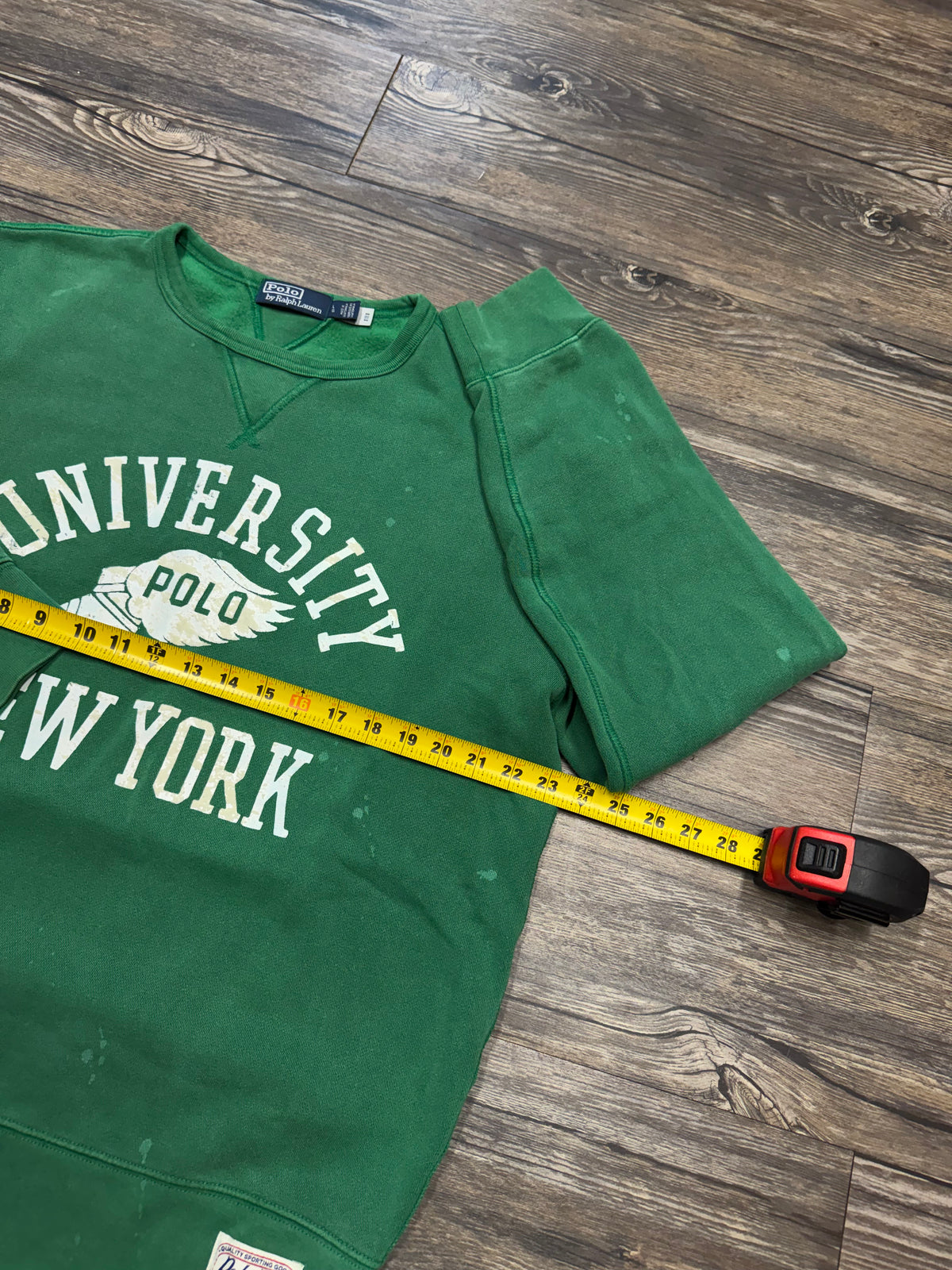 POLO RALPH LAUREN
UNIVERSITY NY CREWNECK (L)
