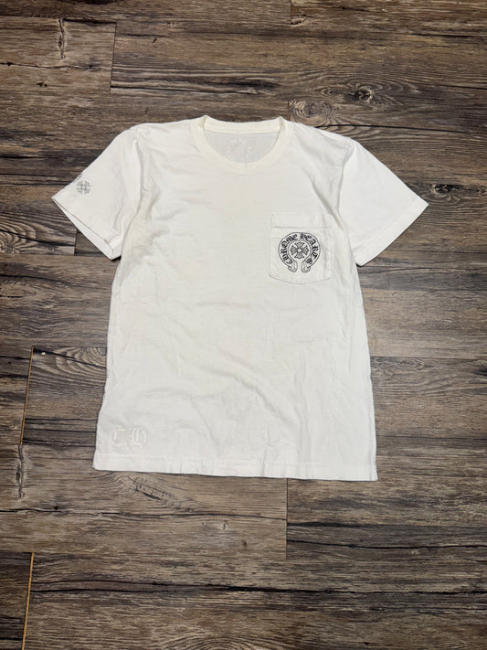 CHROME HEARTS POCKET LOGO TEE (S)