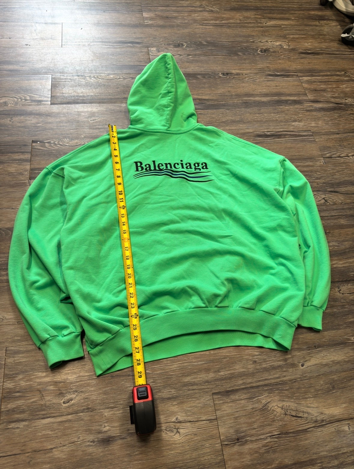 BALENCIAGA CAMPAIGN LOGO HOODIE (2)