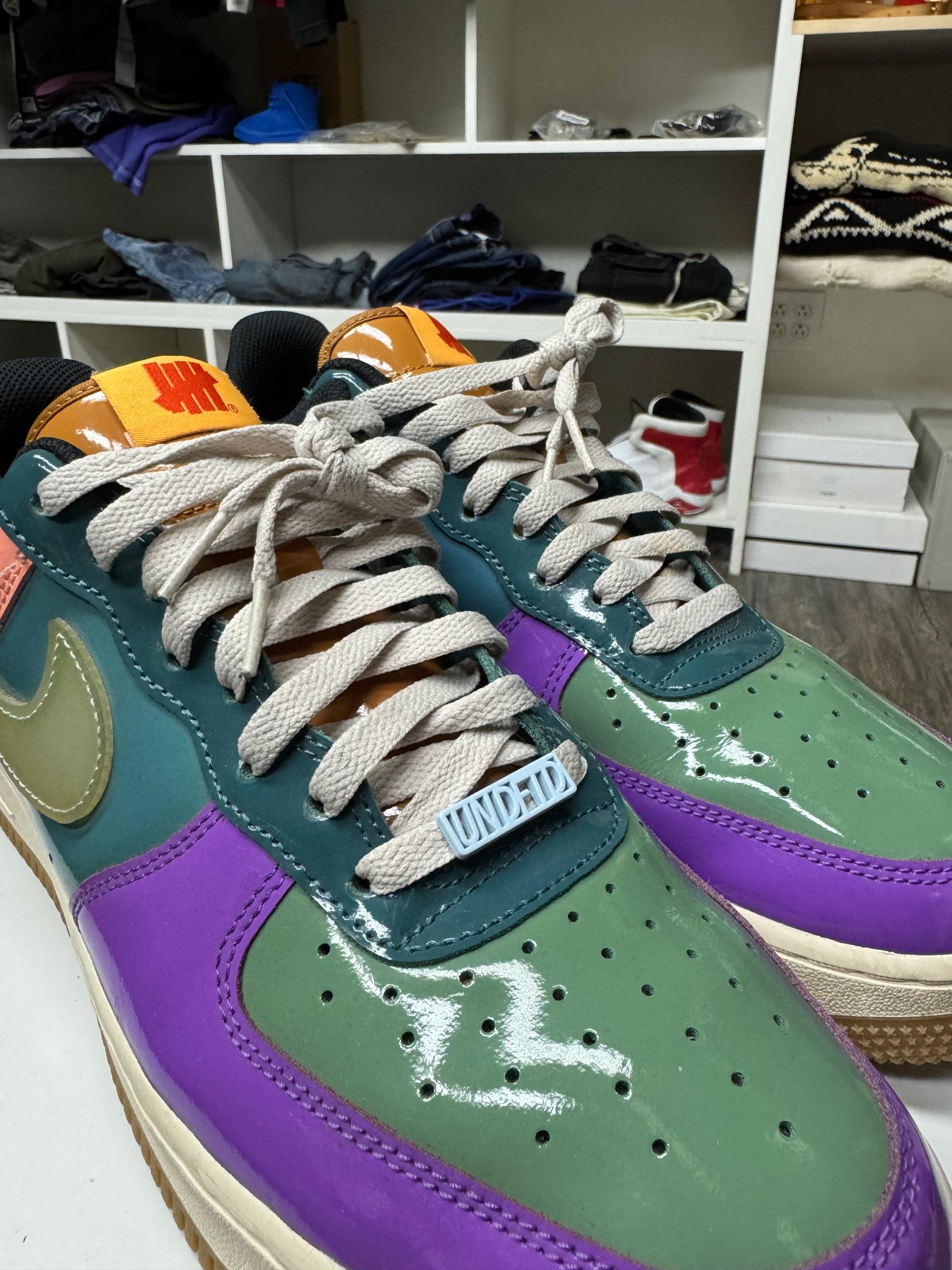 NIKE UNDEFEATED AIR FORCE 1S (10.5)