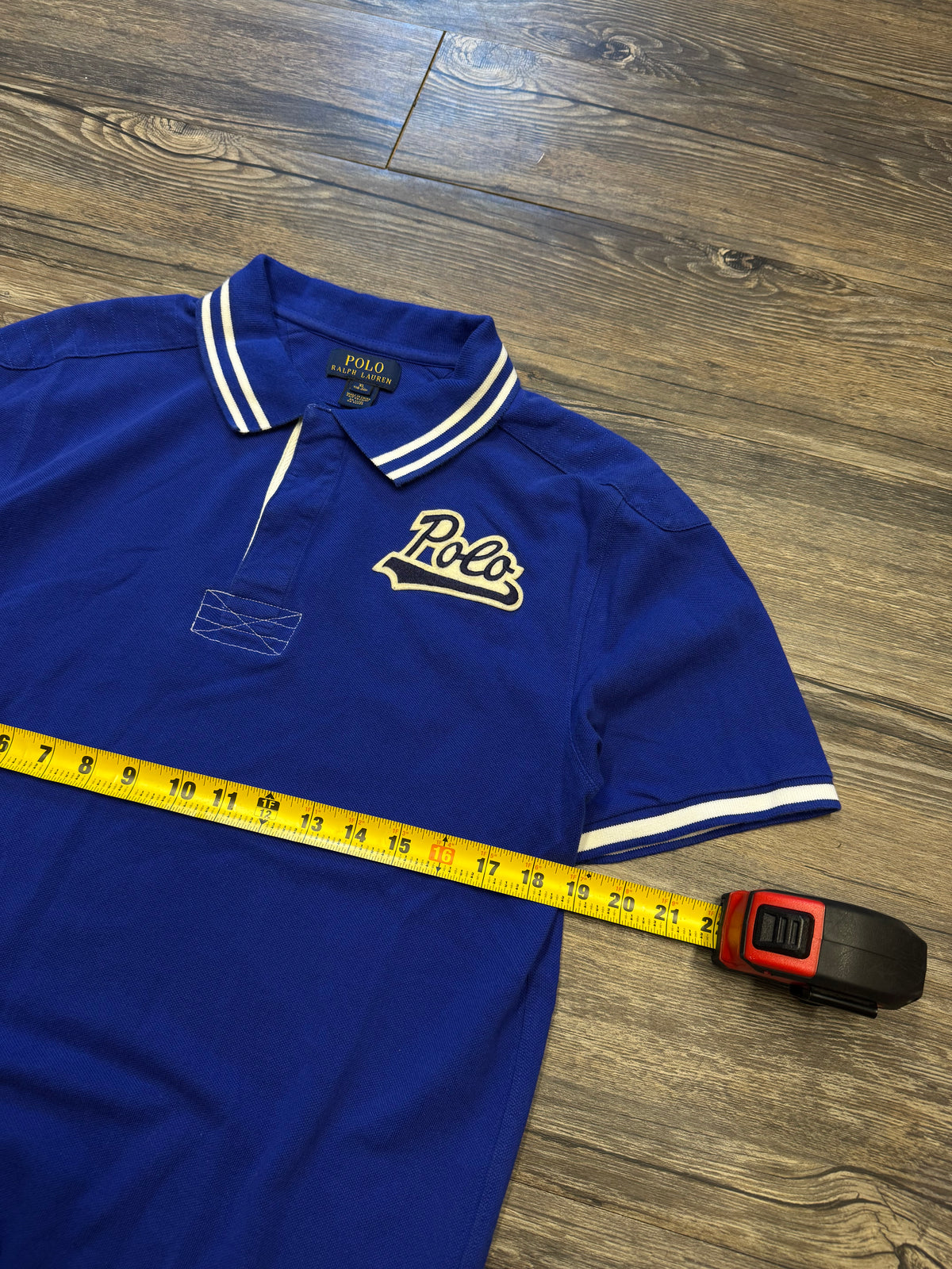 POLO RALPH LAUREN VARISTY STYLE POLO (M)