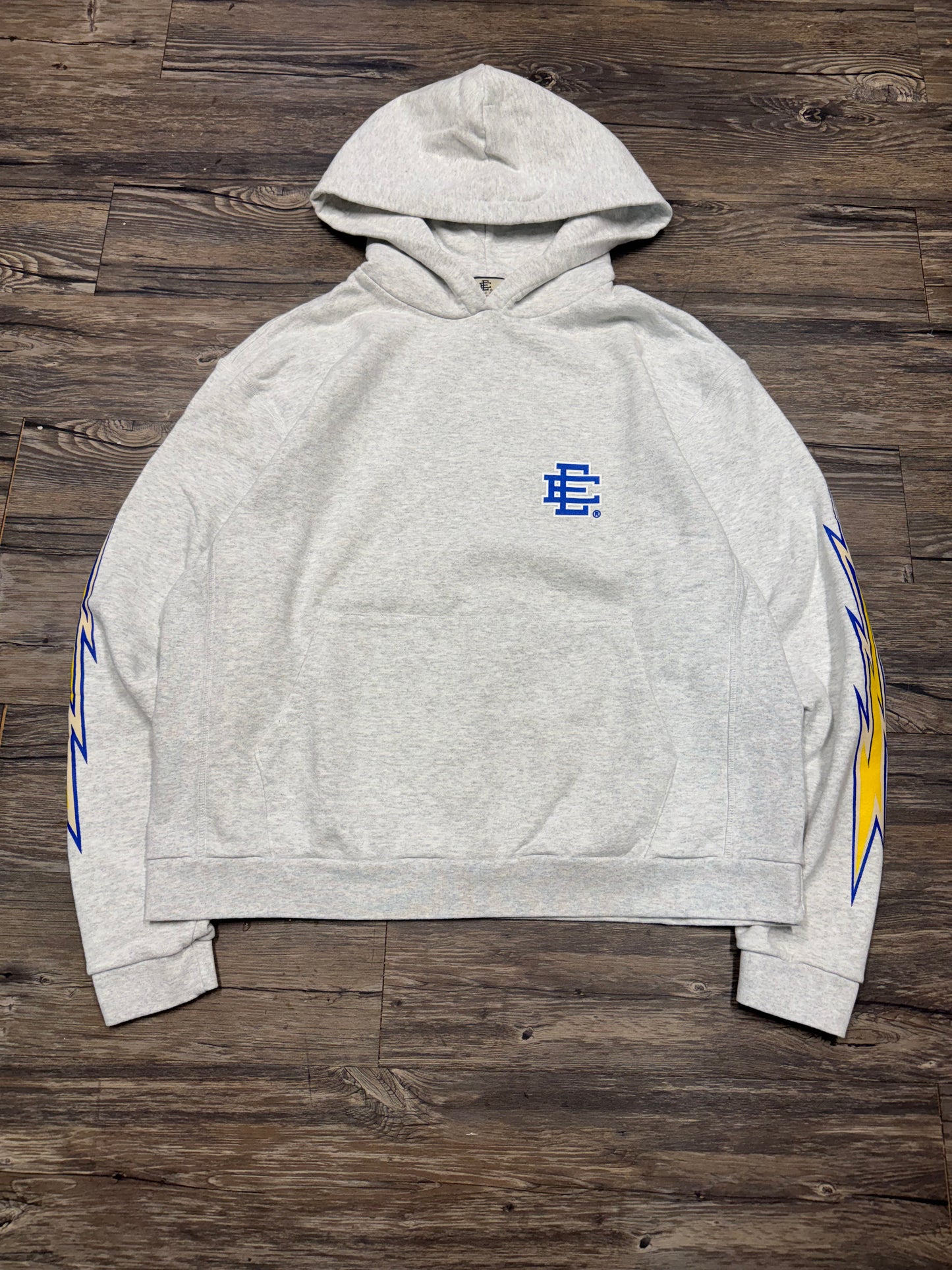 ERIC EMANUEL THUNDERBOLT LOGO HOODIE (L)