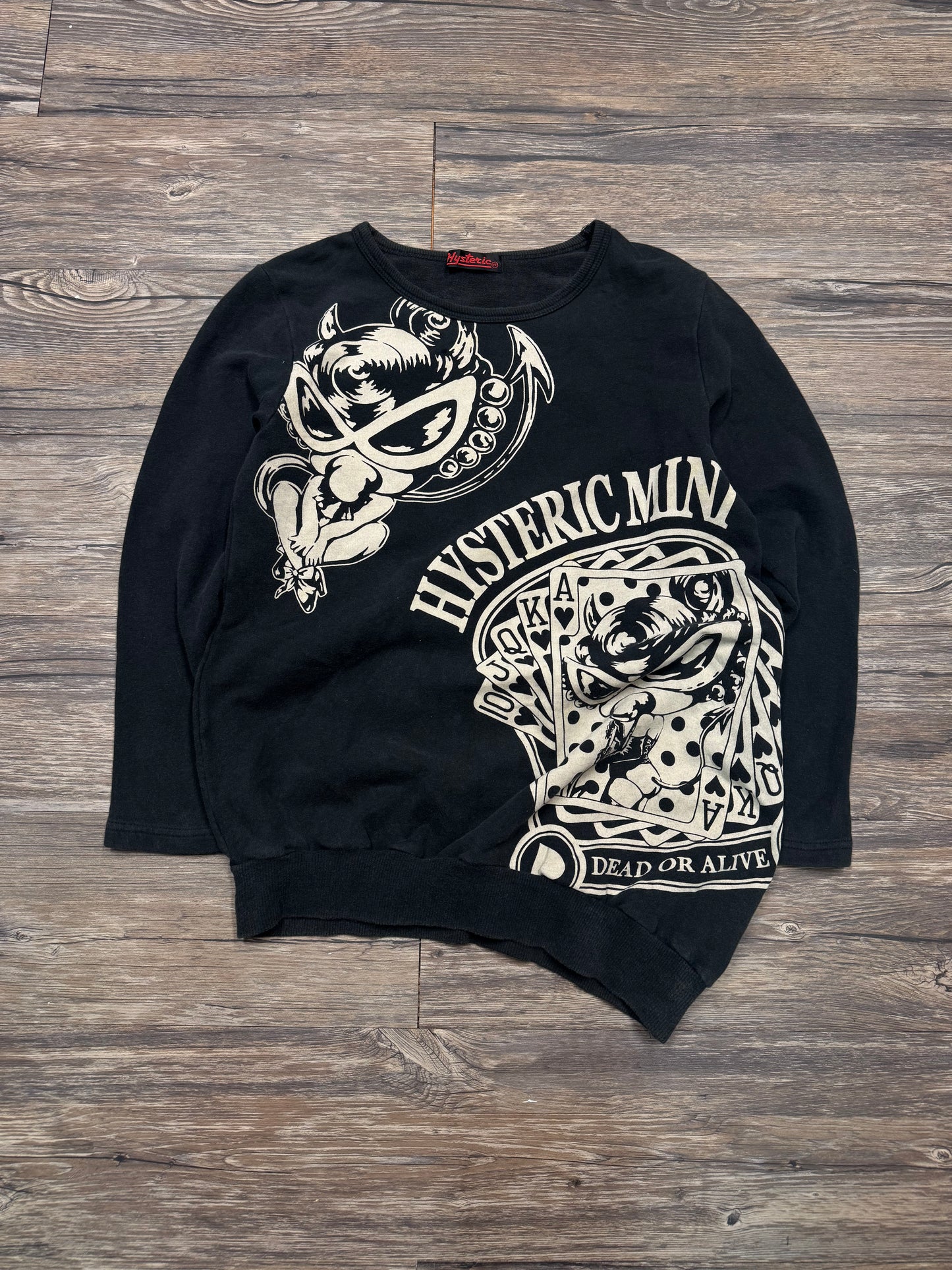 HYSTERIC GLAMOURS 'HYSTERIC MINI' CREWNECK (M)
