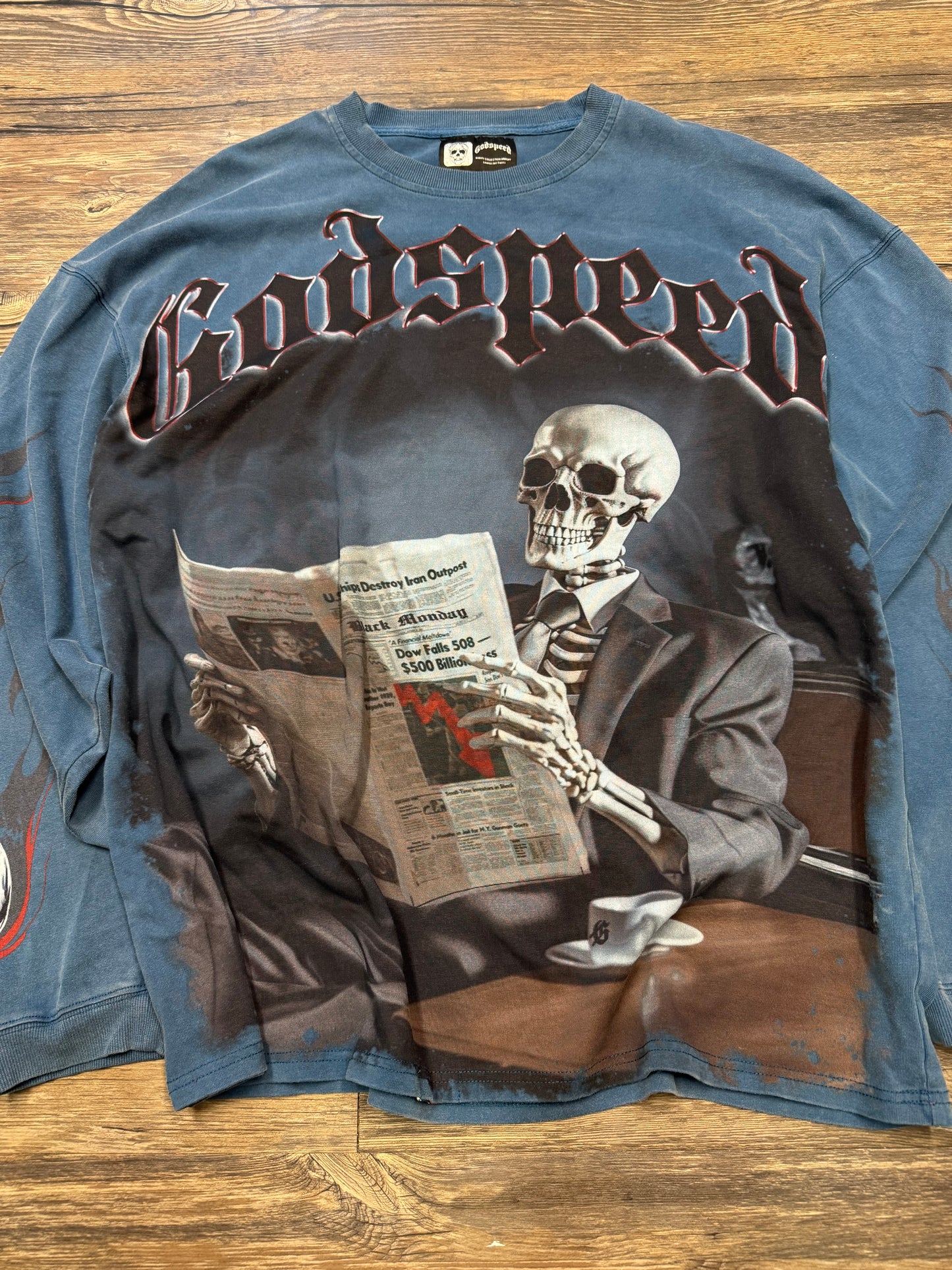 GOD SPEED BLACK MONDAY LONGSLEEVE (XL)