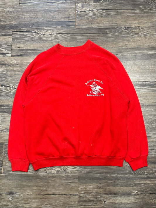 70’s AUBRUSER BUSCH INC CREWNECK (XL)