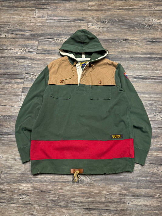 POLO RALPH LAUREN RUGBY HOODIE (L)