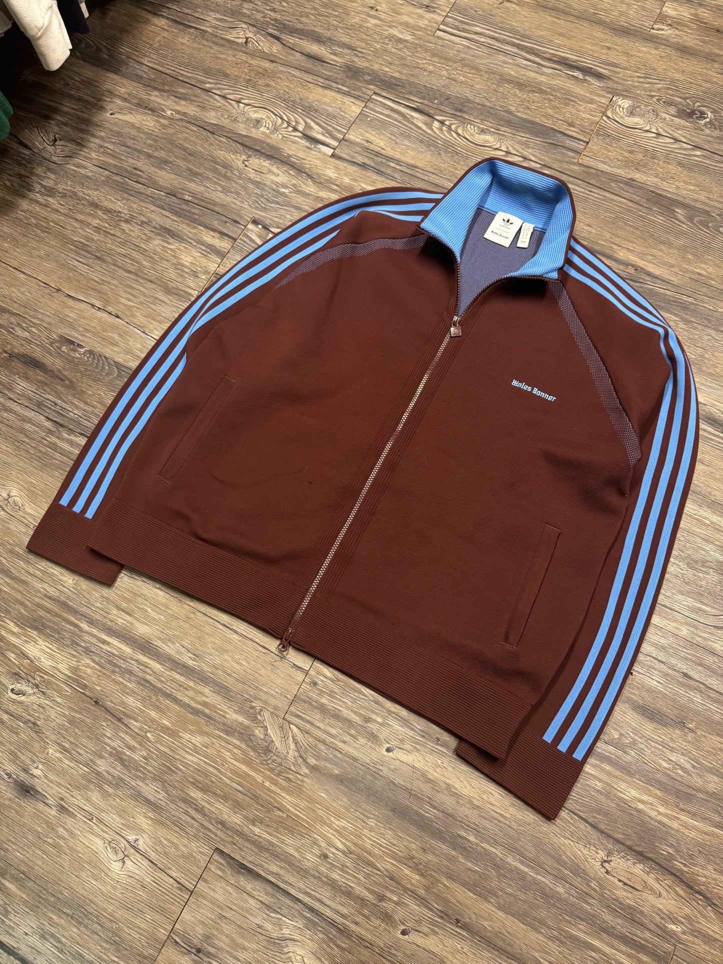 WALES BONNER MULTI COLOR ZIP-UP TRACK JACKET (LARGE)