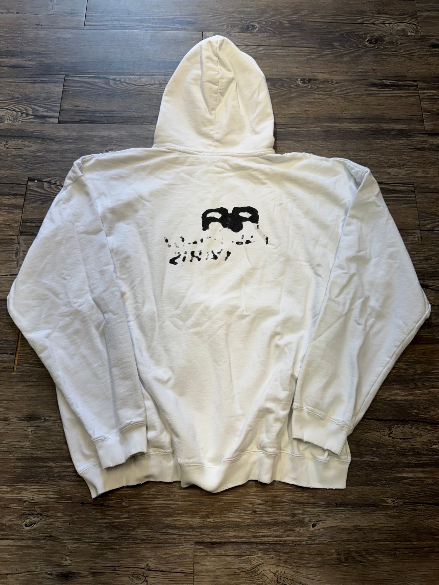 BALENCIAGA GRAFFITI HAND DRAWN HOODIE (M)
