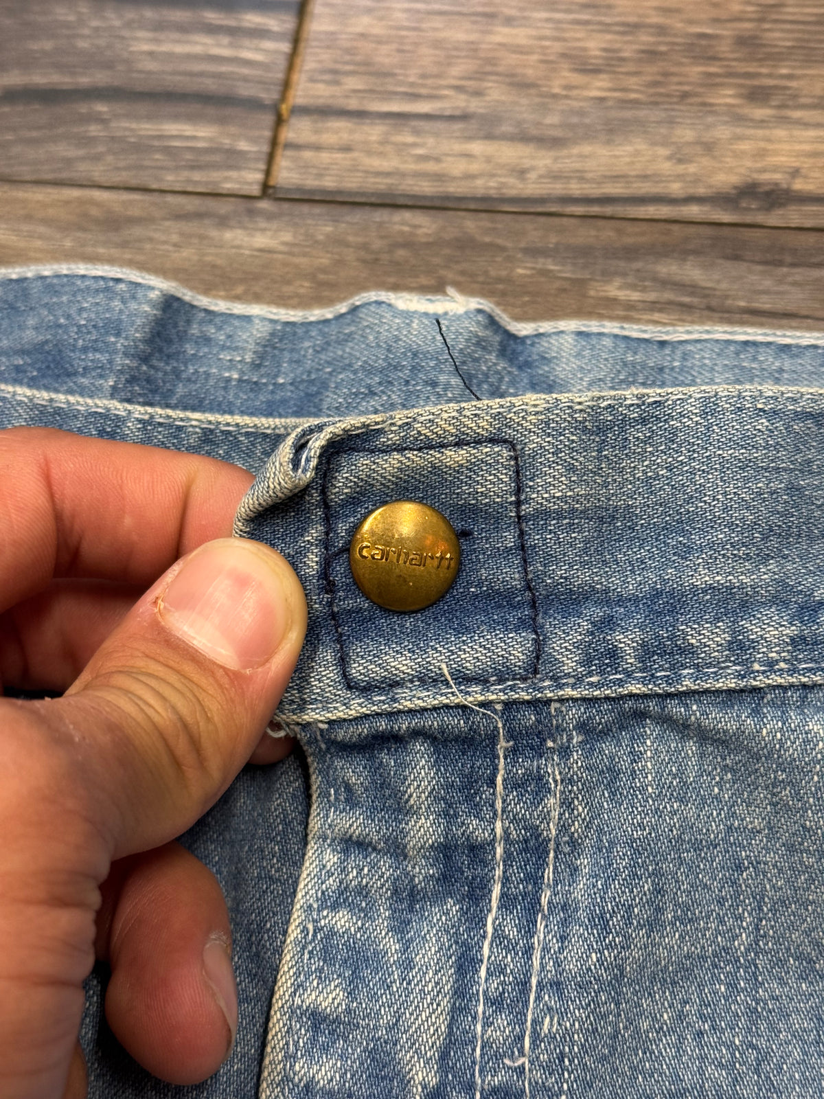 CARHARTT VINTAGE 70'S FADED JEANS (38x34)