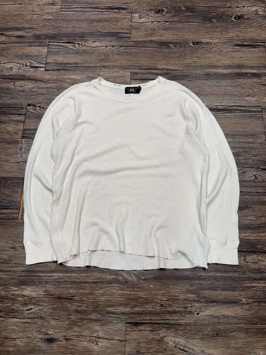 RRL WAFFLE KNIT LONG SLEEVE (XXL)