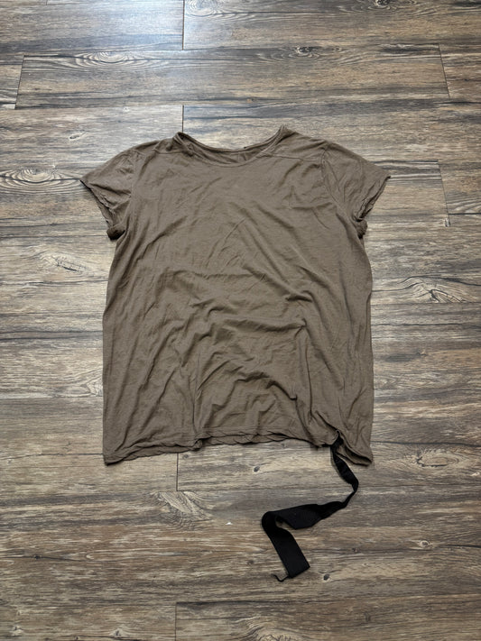 RICK OWENS SLIMFIT SINGLE LAYER T-SHIRT (S)