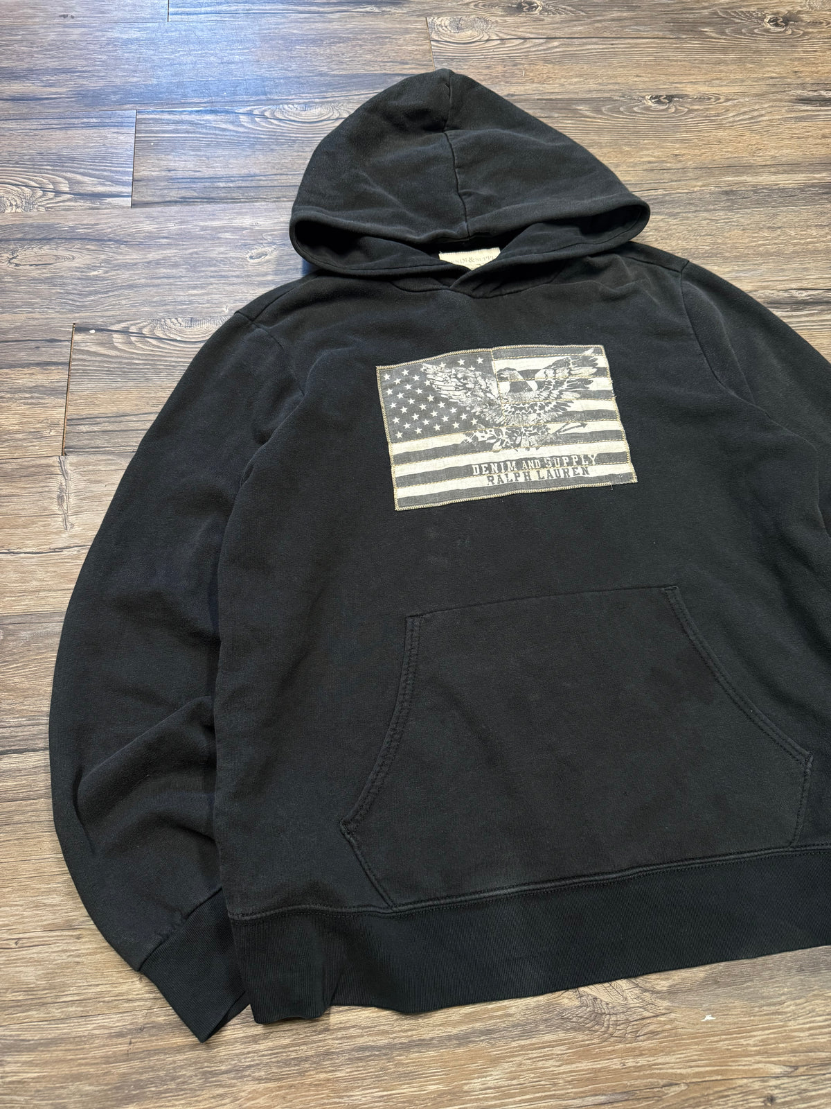 RALPH LAUREN DENIM & SUPPLY FADED AMERICAN GRAPHIC (XL)