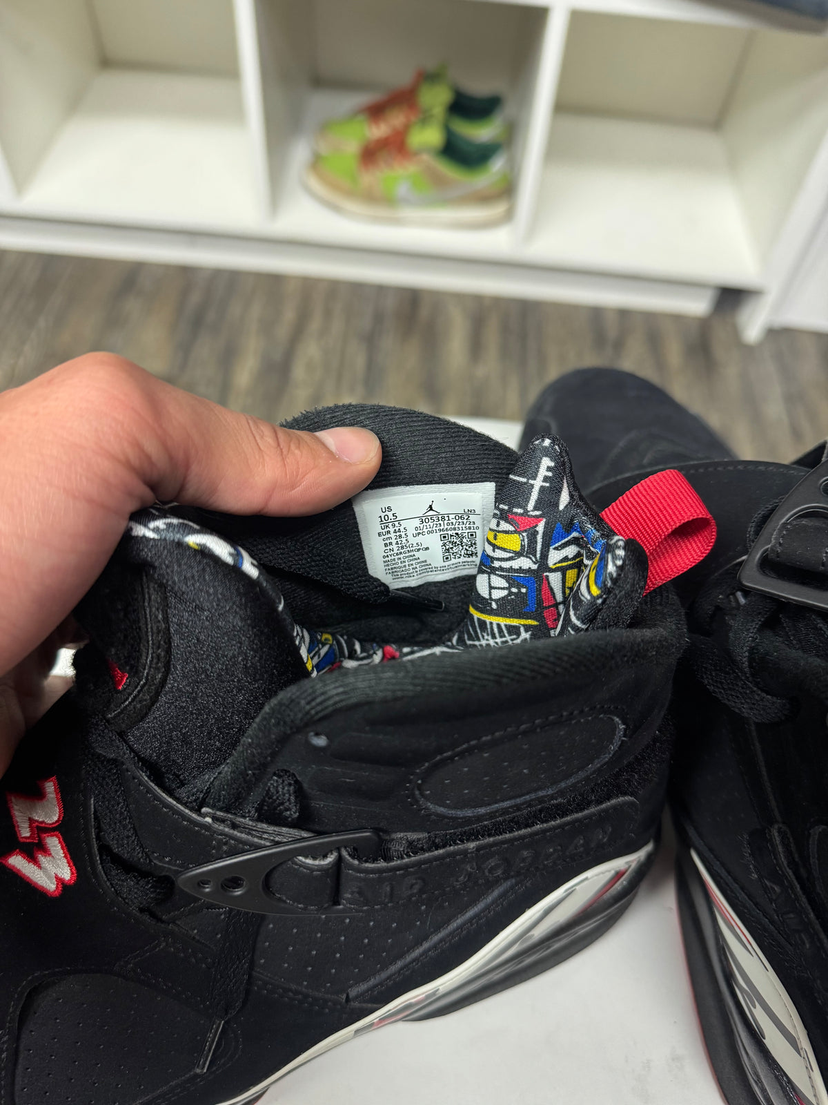 NIKE AIR JORDAN ‘PLAYOFF’ 8’s (10.5)