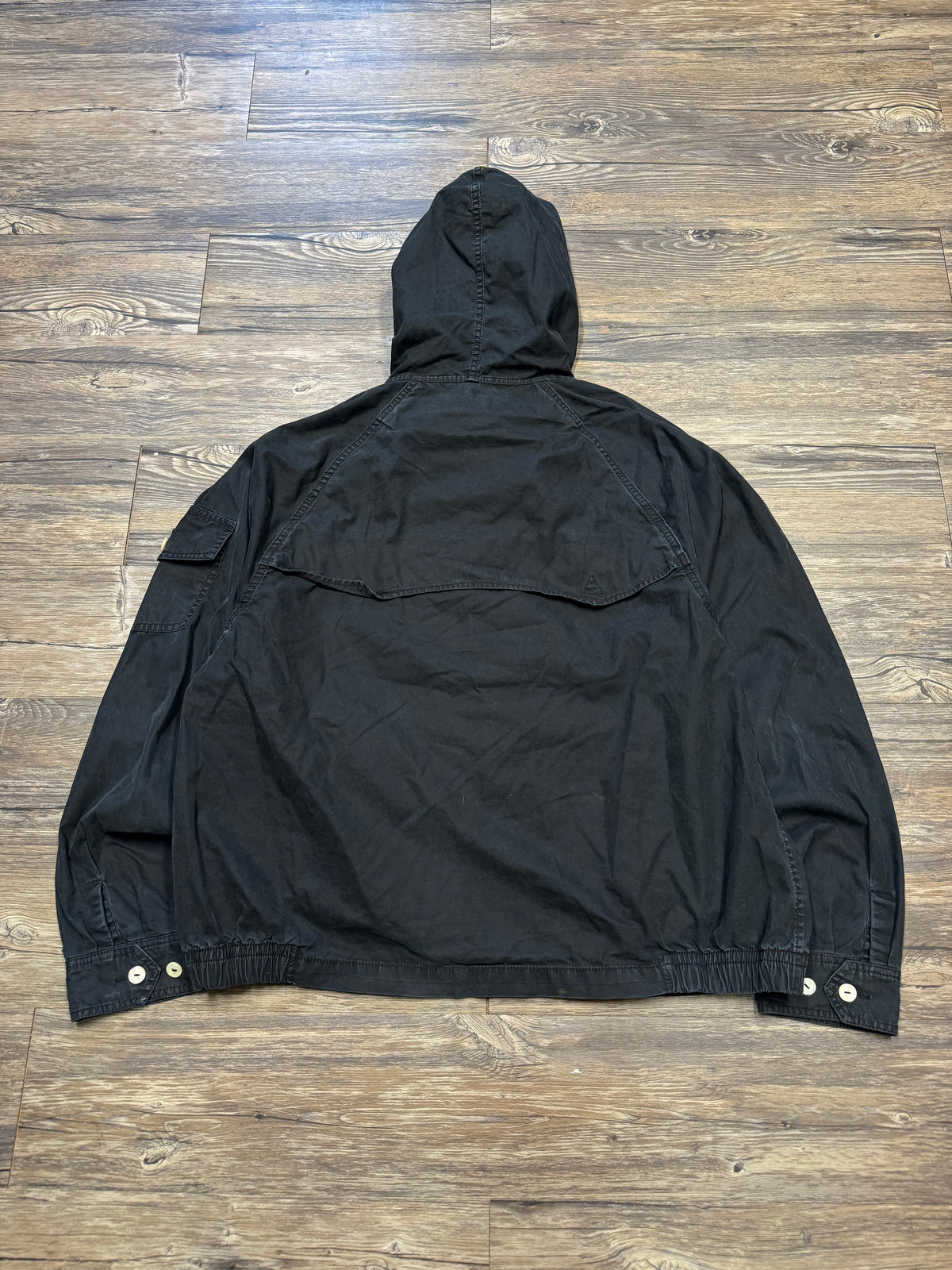 POLO RALPH LAUREN SWIMWEAR  SMALL PONY CANVAS JACKET (XL)