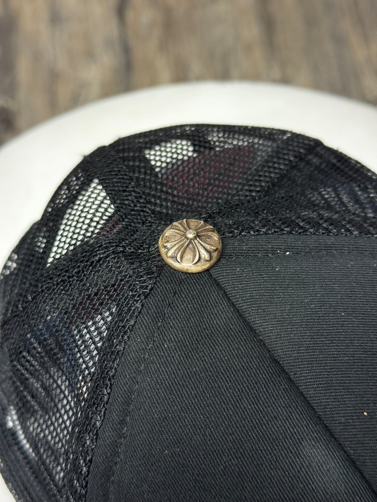 CHROME HEARTS NYC TRUCKER HAT (OS)
