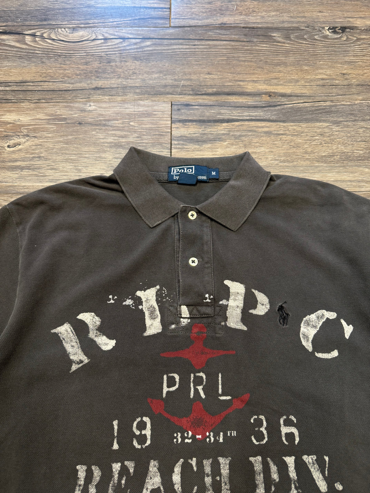POLO RALPH LAUREN RLPC BEACH DIVISION POLO SHIRT (M)