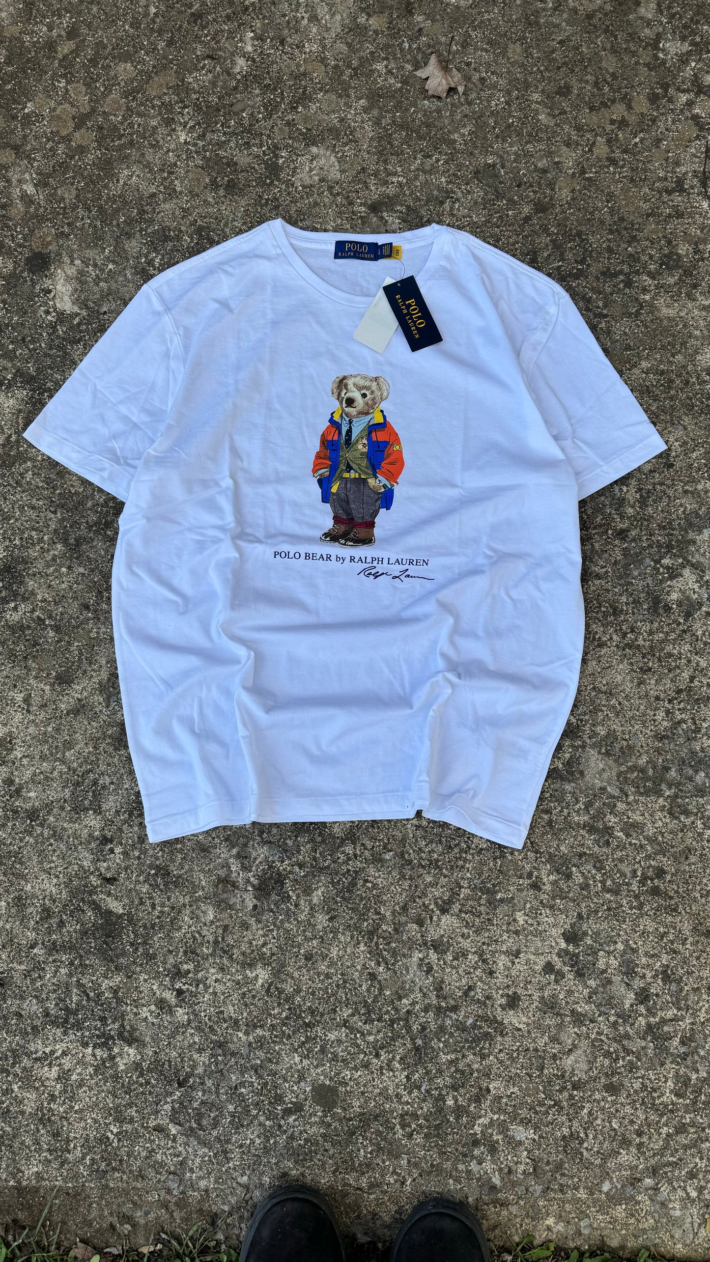 POLO RALPH LAUREN POLO BEAR TEE (L)