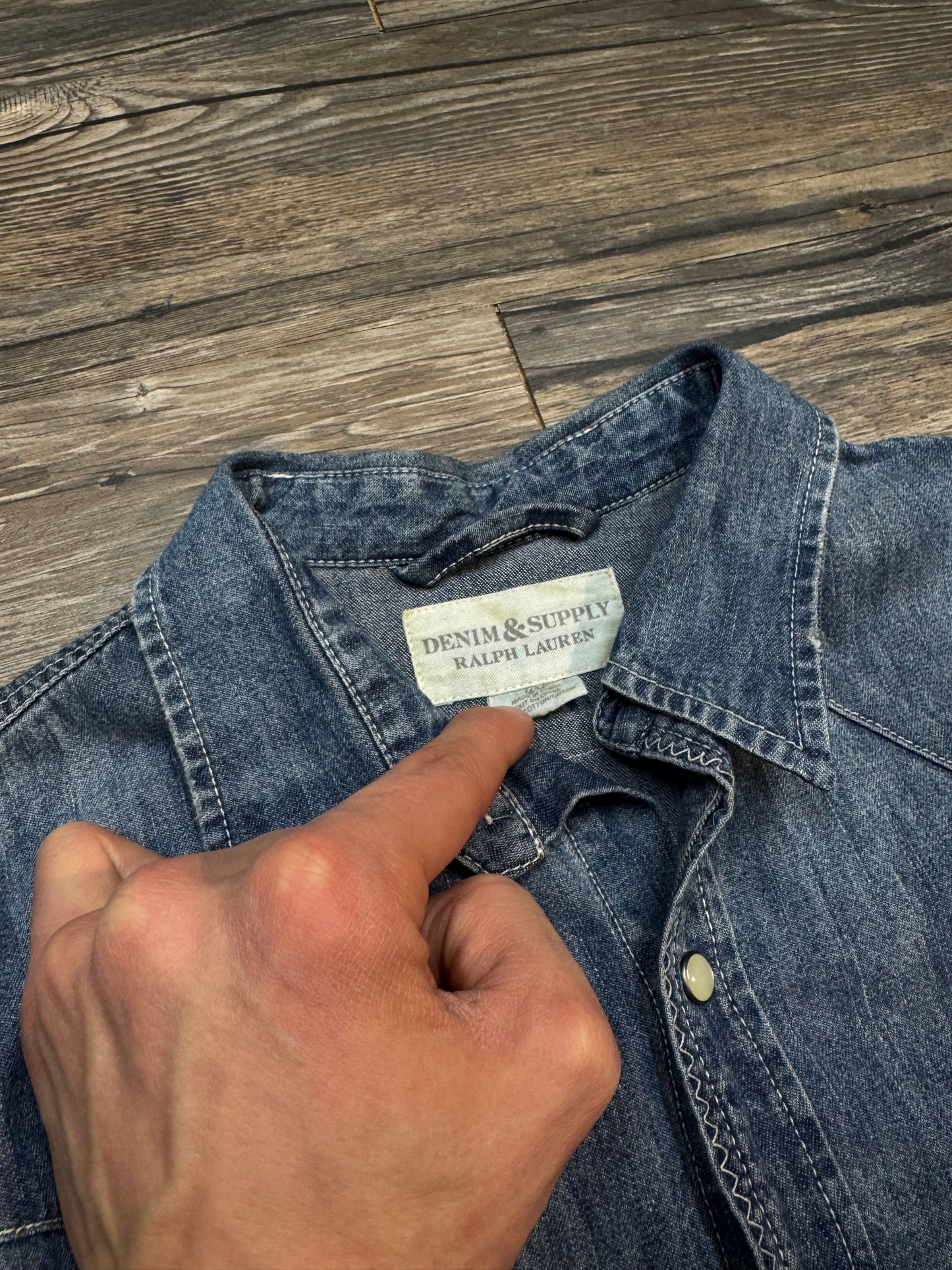 DENIM AND SUPPLY RALPH LAUREN DENIM JACKET (MEDIUM)