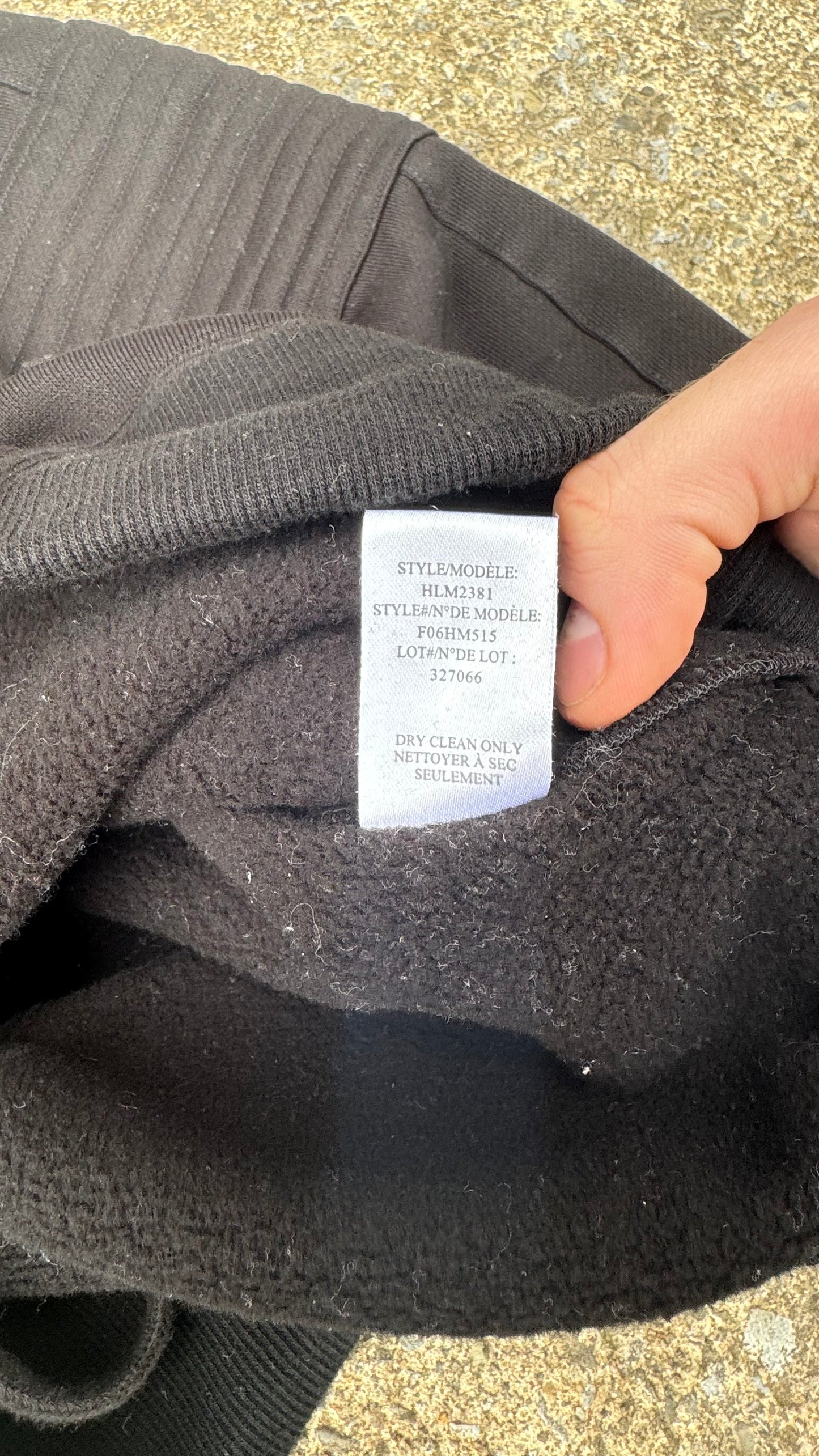 HELMUT LANG CREWNECK (S)