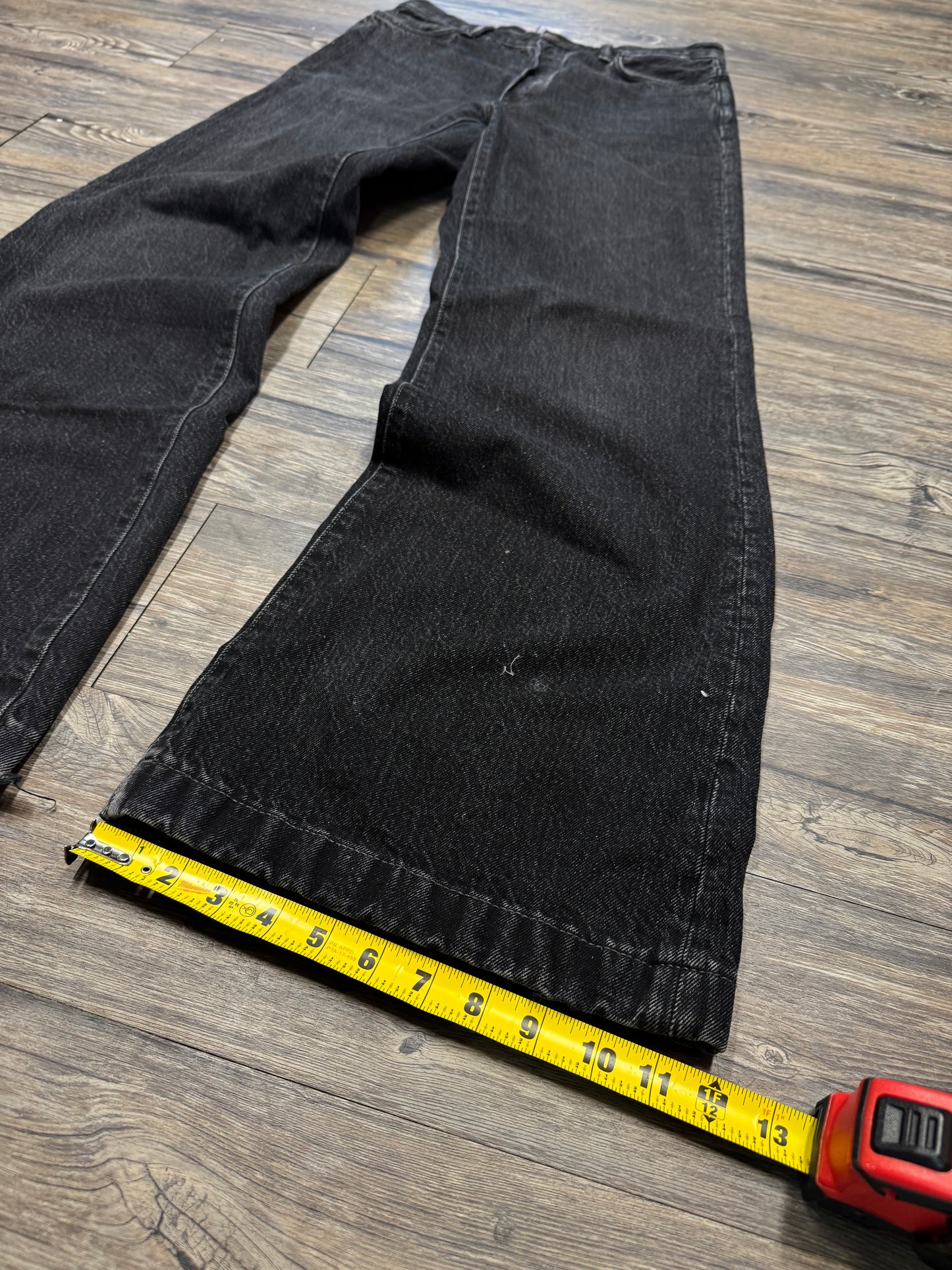 ACNE STUDIOS FLARED BLACK DENIM (31)