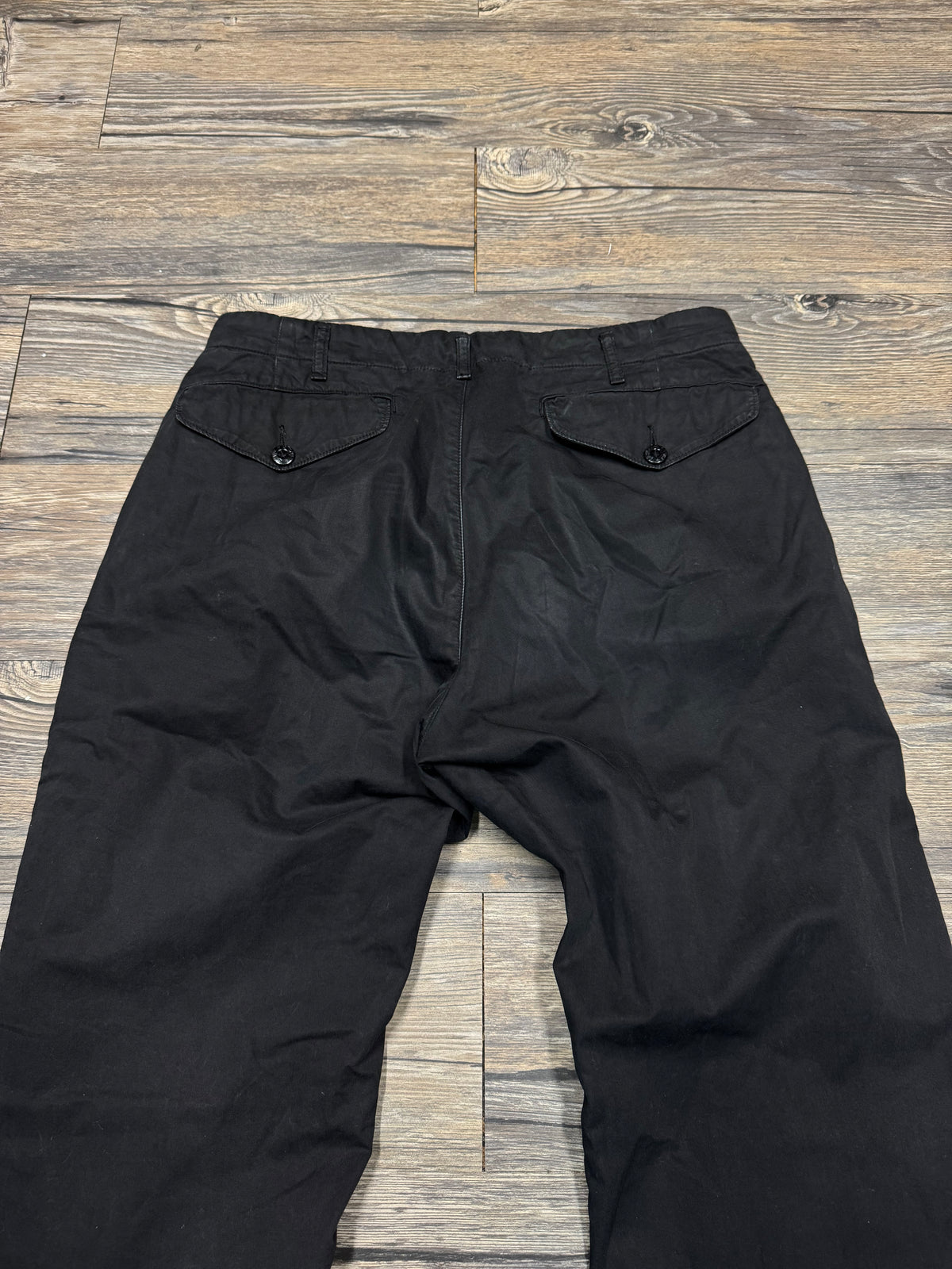 VTG 90’s STONE ISLAND STRAIGHT FIT WAXED CHINO PANTS (30)