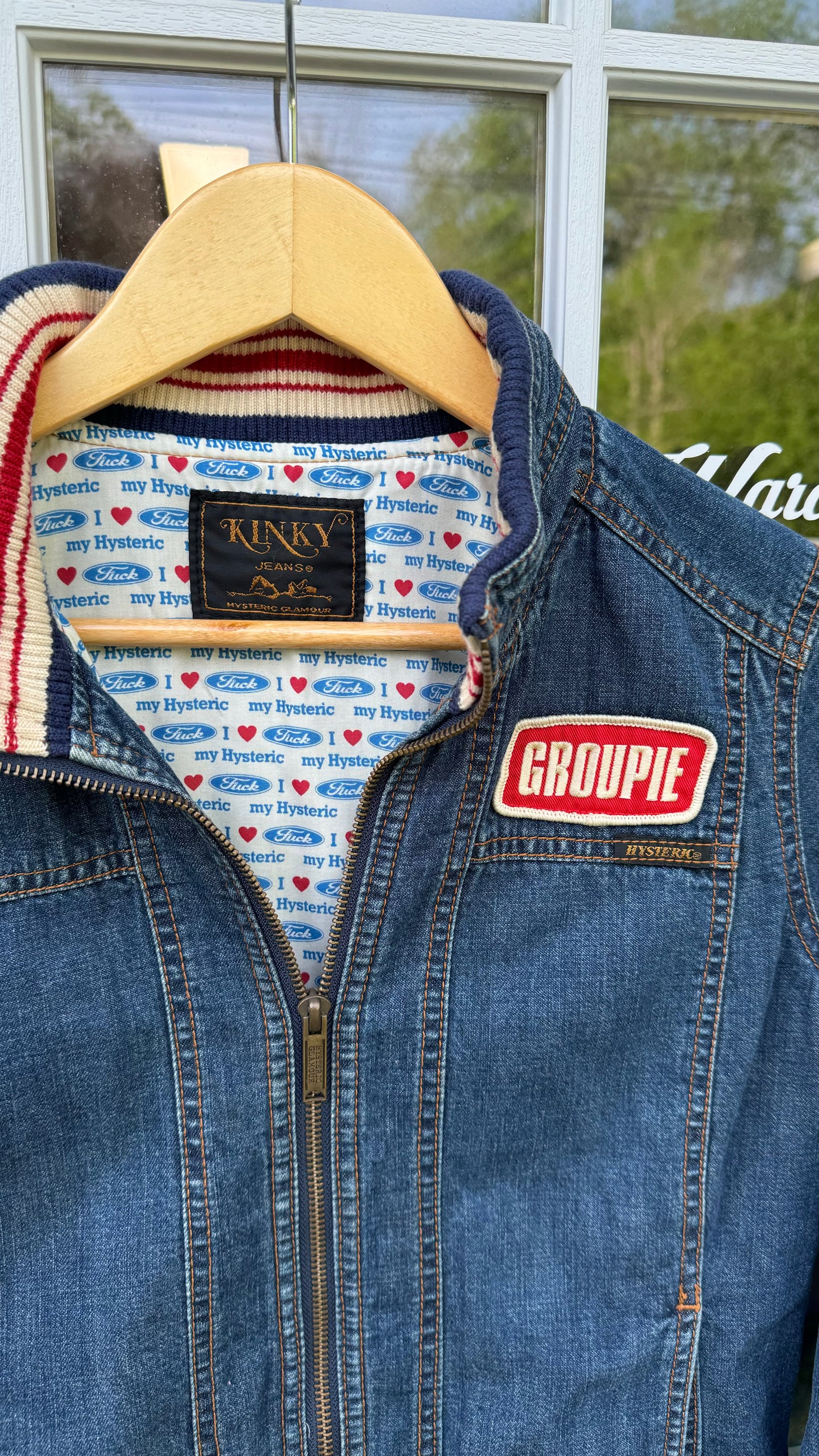 HYSTERIC GLAMOUR DENIM JACKET (M)