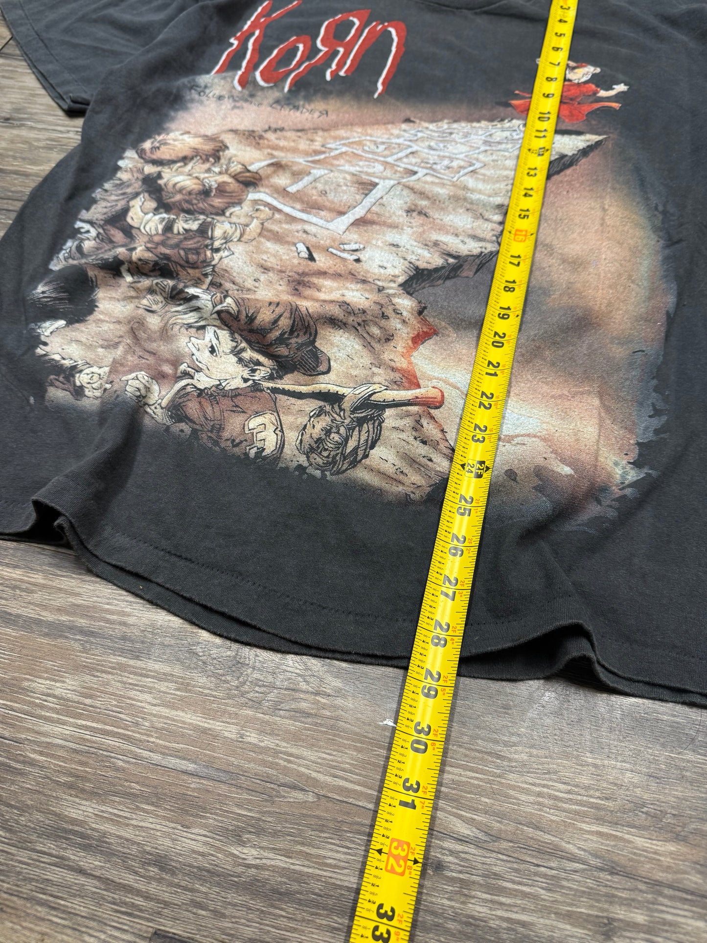 KORN 90’S ‘FOLLOW THE LEADER’ BOOTLEG VTG T-SHIRT (XL)