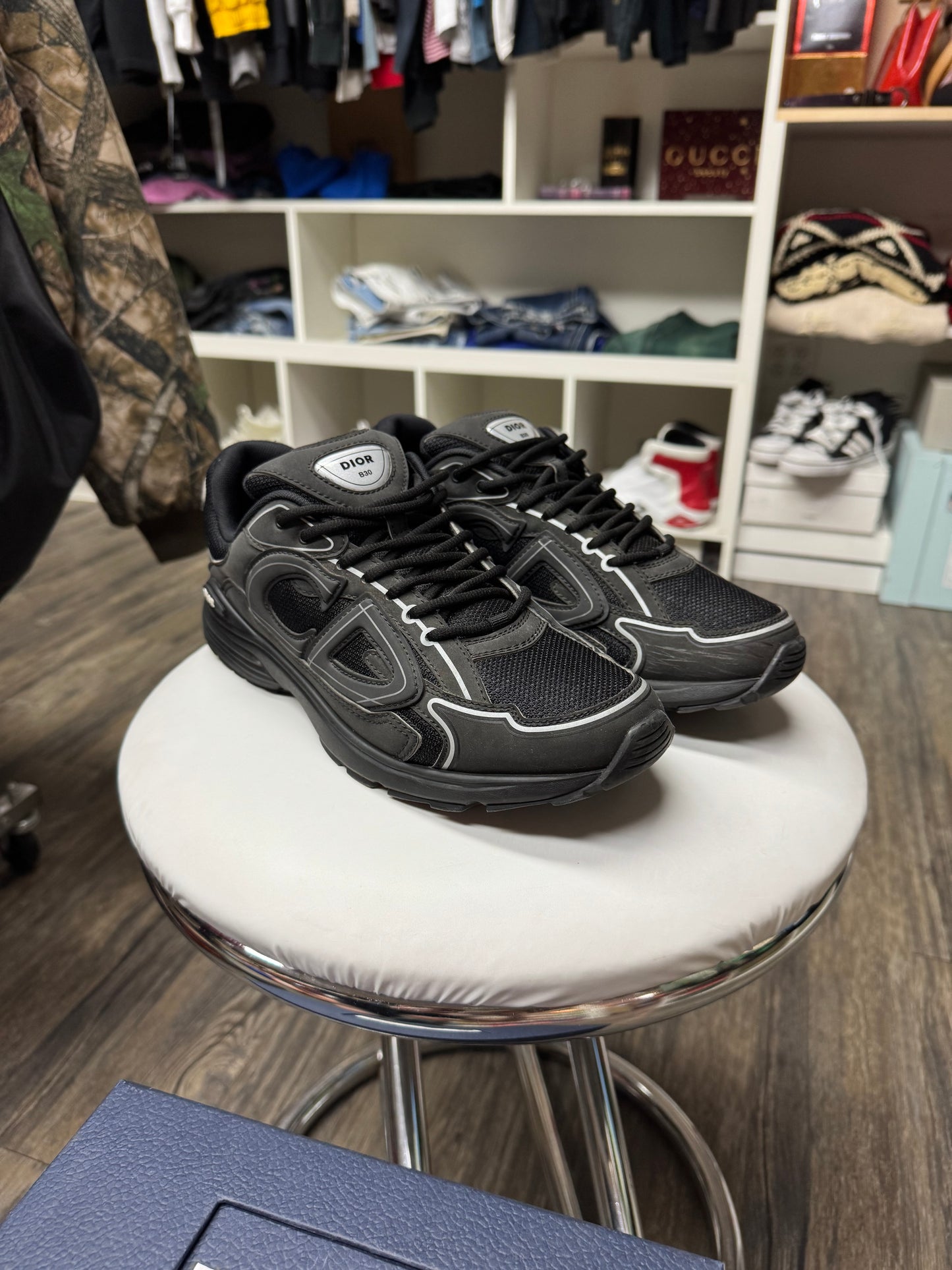 DIOR B30 BLACK 3M RUNNER SNEAKERS (11)