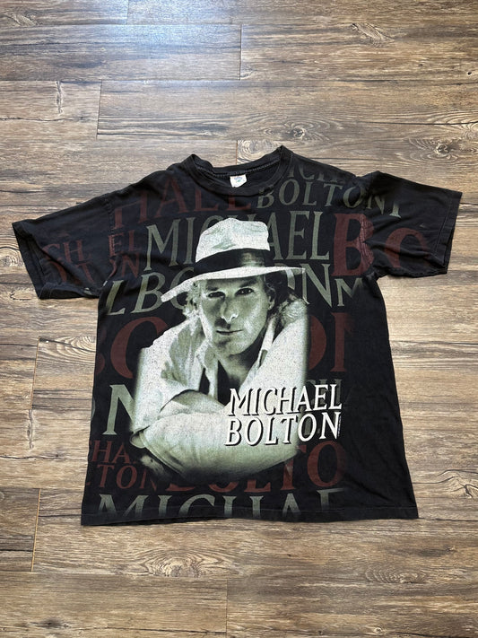 90’s MICHEAL BOLTON GRAPHIC T-SHIRT (XL)